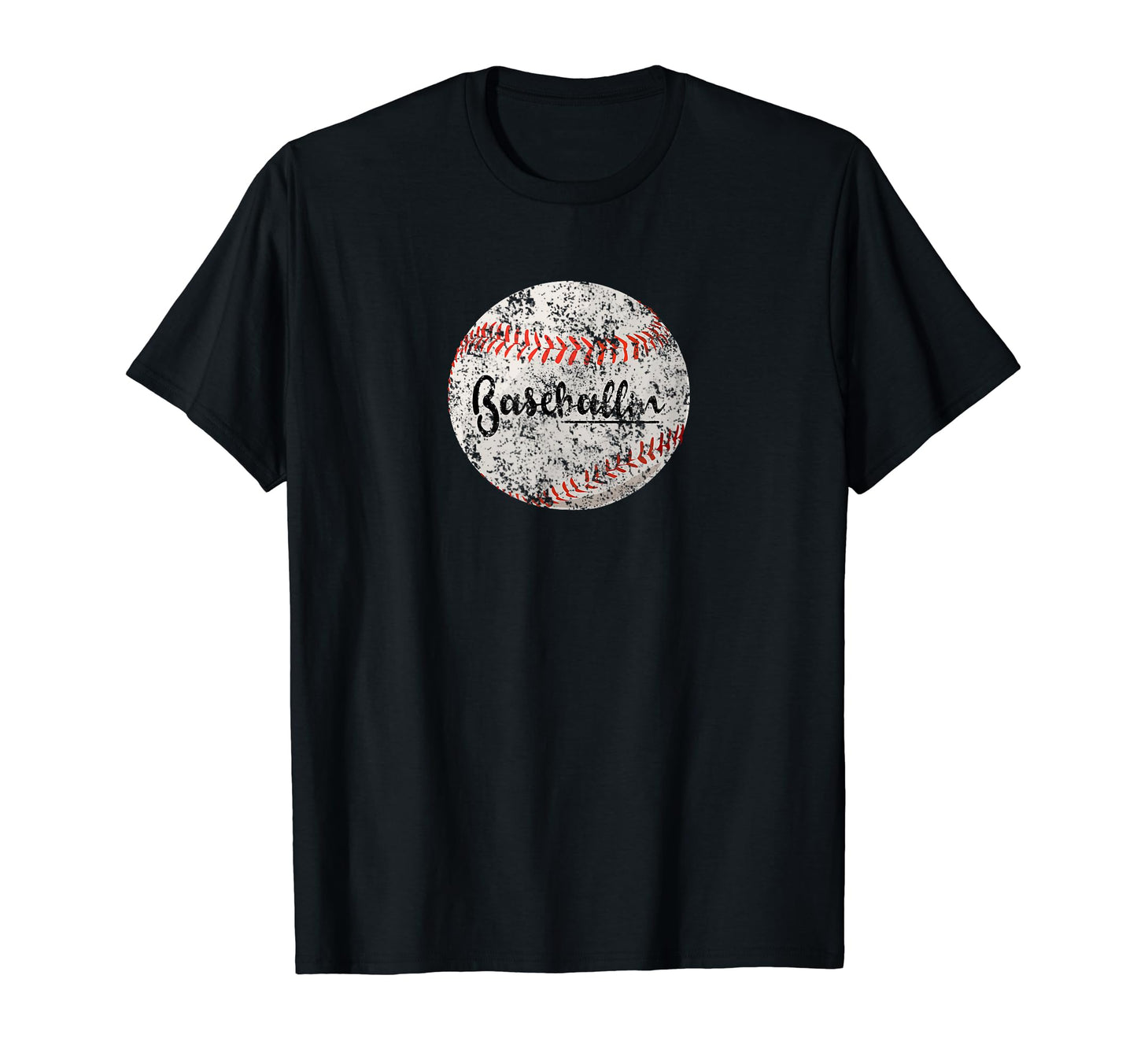 Baseballin Funny Baseball Mom Dad T-Shirt - Aesthetic Graphic Unisex - T-Shirt, Sweatshirt, Hoodie