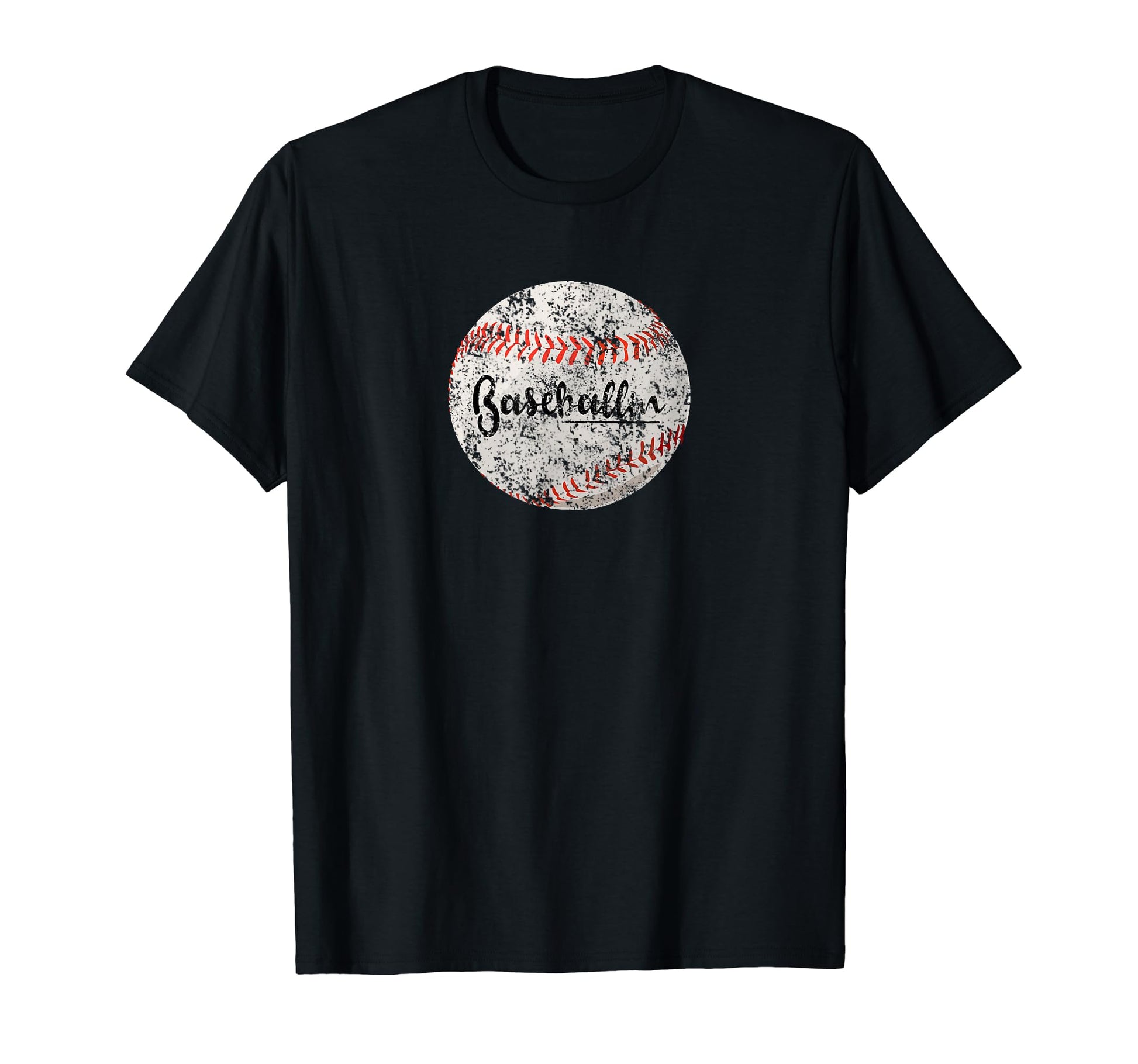 Baseballin Funny Baseball Mom Dad T-Shirt - Aesthetic Graphic Unisex - T-Shirt, Sweatshirt, Hoodie