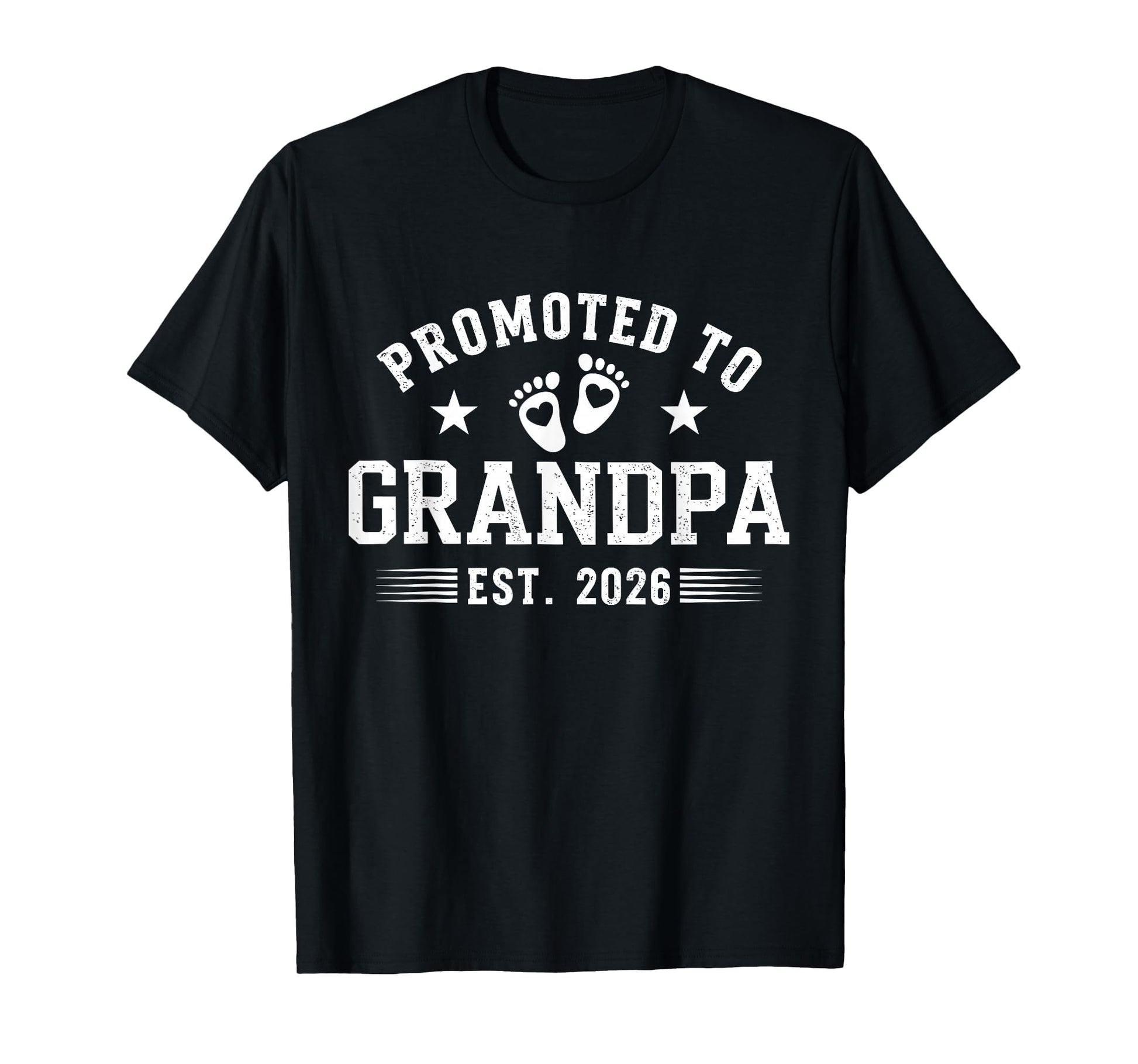 Promoted To Grandpa 2026 T-Shirt - Trendy Graphic for Adults - T-Shirt, Sweatshirt, Hoodie