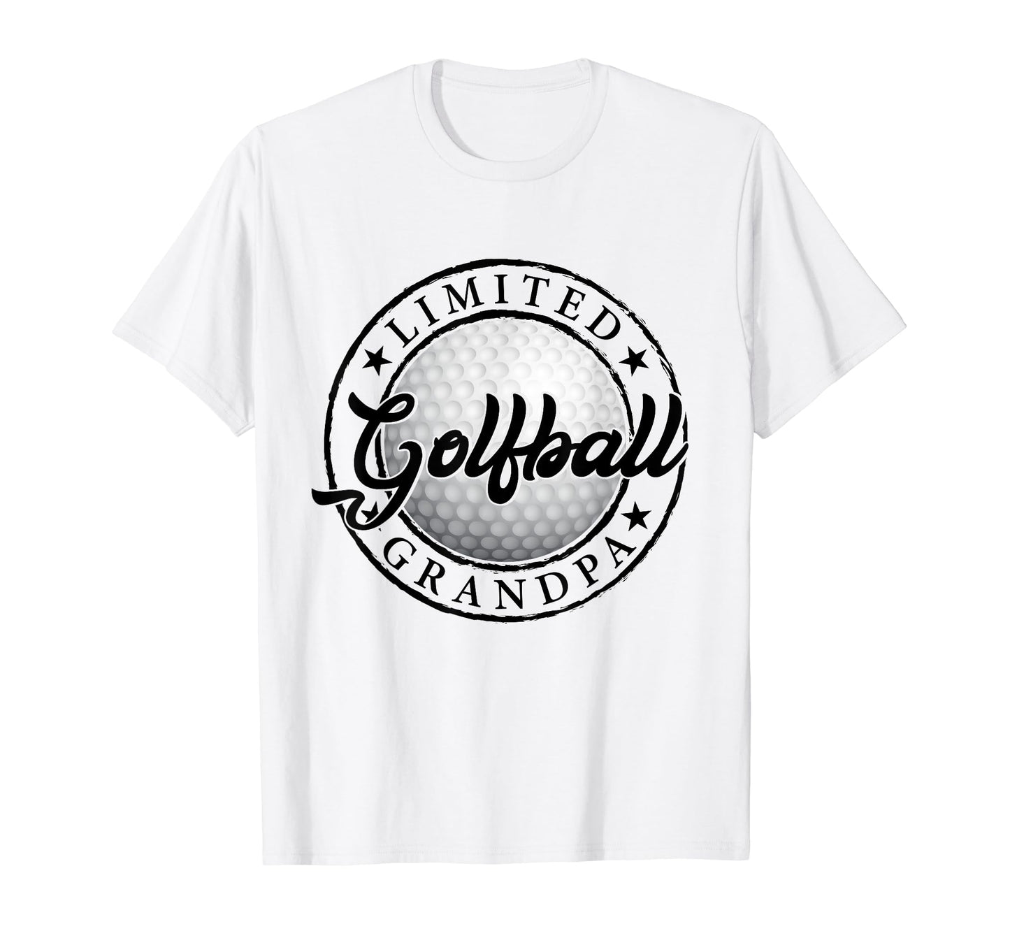 Golf Ball Grandpa Funny Fathers Day T-Shirt - Unique Graphic Men Women - T-Shirt, Sweatshirt, Hoodie