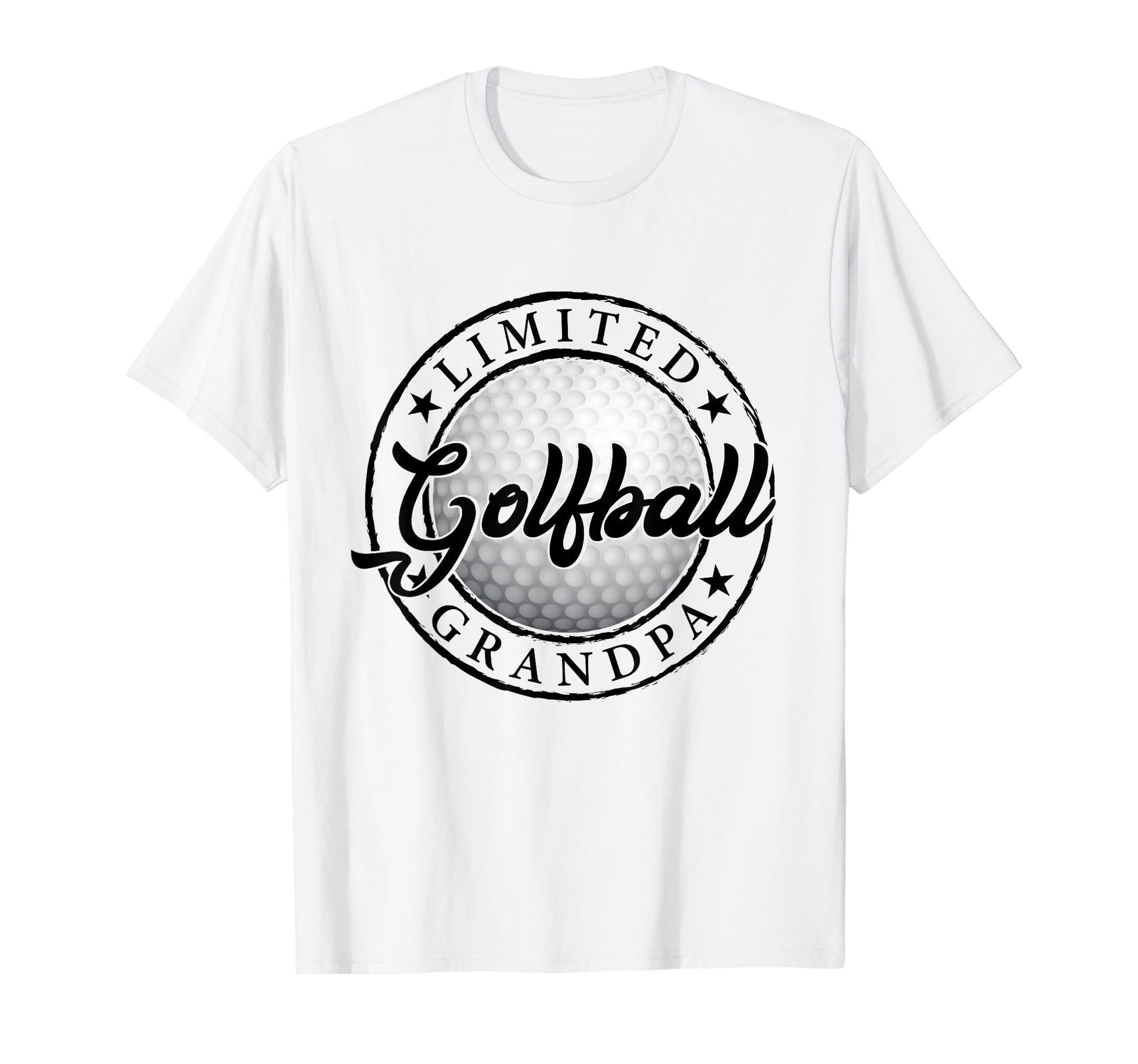 Golf Ball Grandpa Funny Fathers Day T-Shirt - Unique Graphic Men Women - T-Shirt, Sweatshirt, Hoodie
