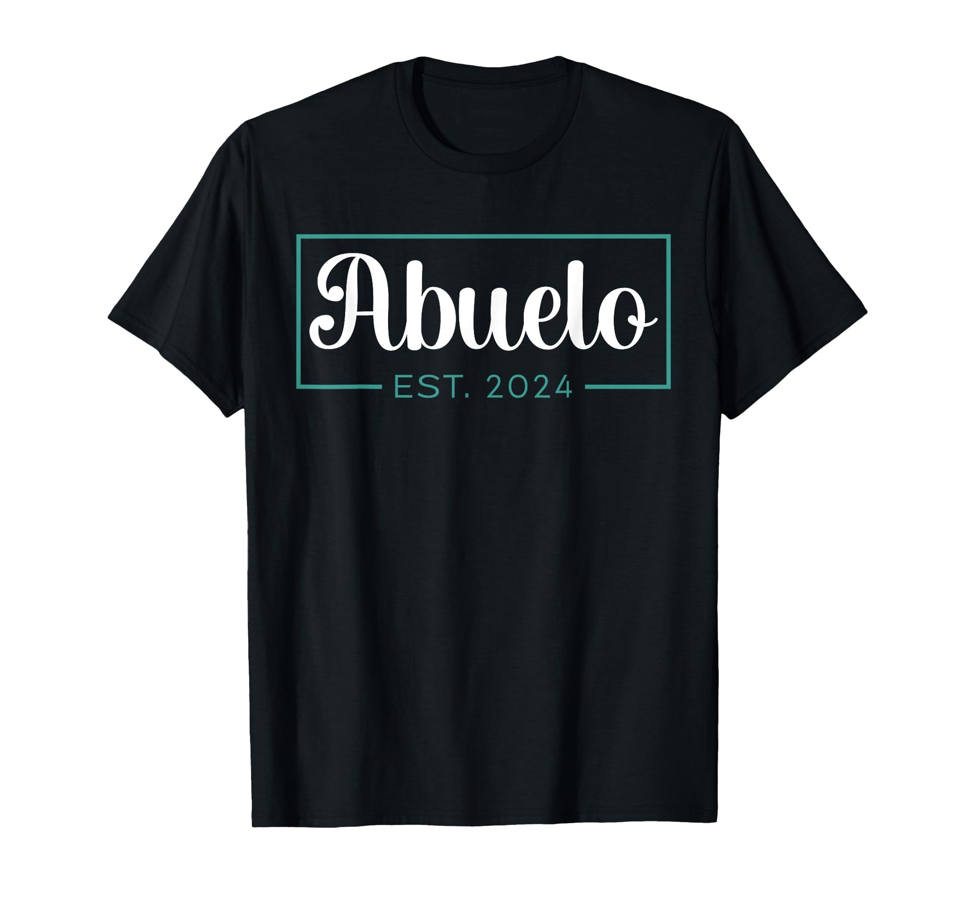 Abuelo Est 2024 Promoted To Grandpa T-Shirt - Custom Art Print Unisex - T-Shirt, Sweatshirt, Hoodie