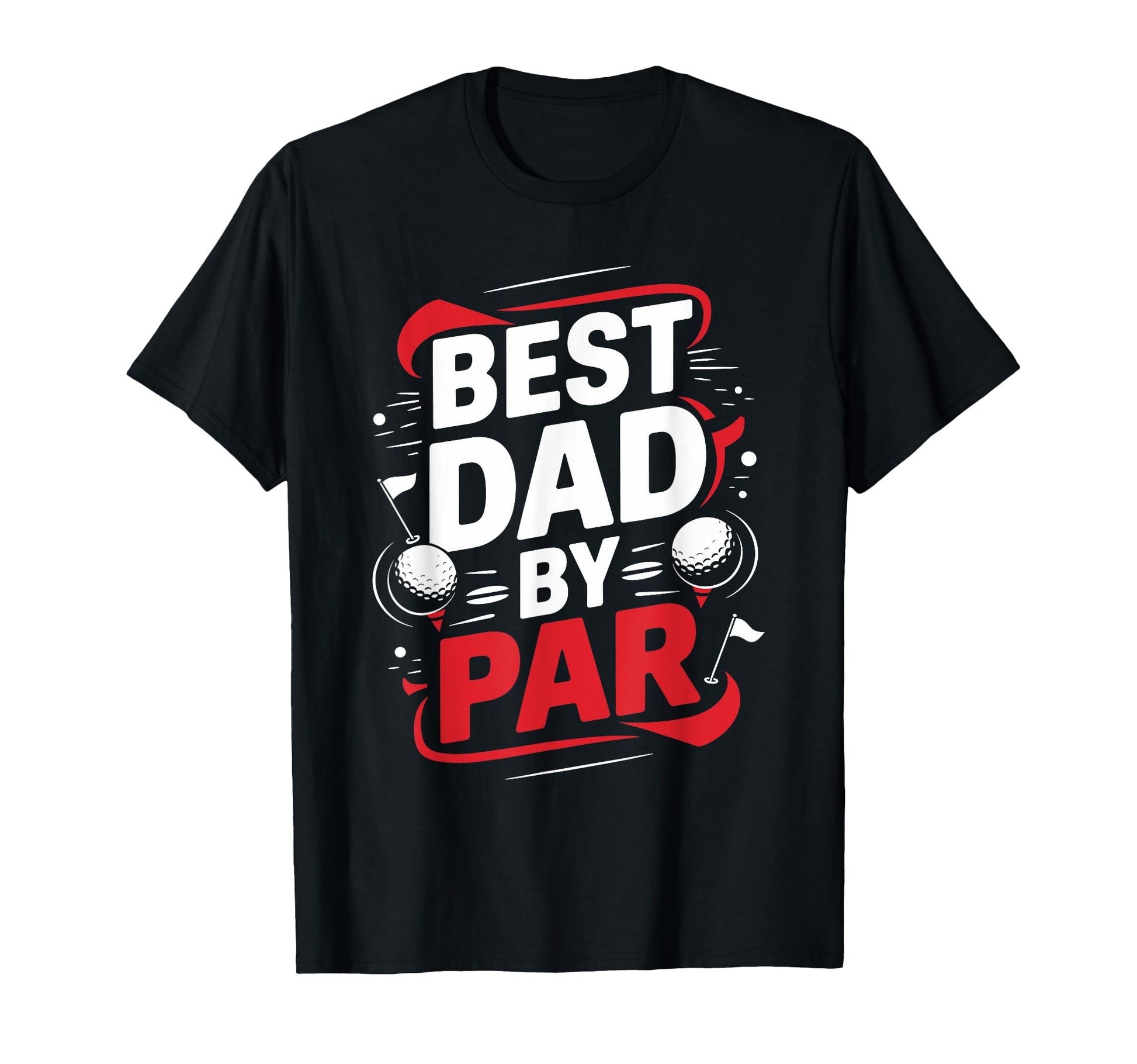 Golf Player Best Dad Par Golfer Dad T-Shirt - Minimalist Print Unisex - T-Shirt, Sweatshirt, Hoodie