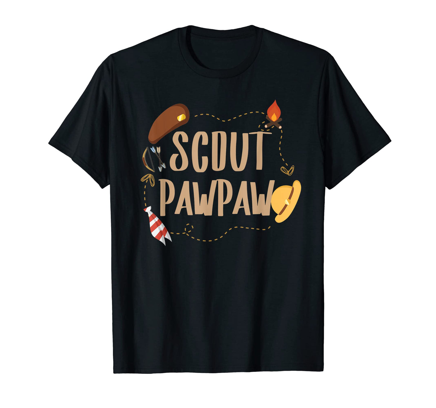 Scout Pawpaw Matching Camping Scout T-Shirt - Unique Graphic for Adults - T-Shirt, Sweatshirt, Hoodie