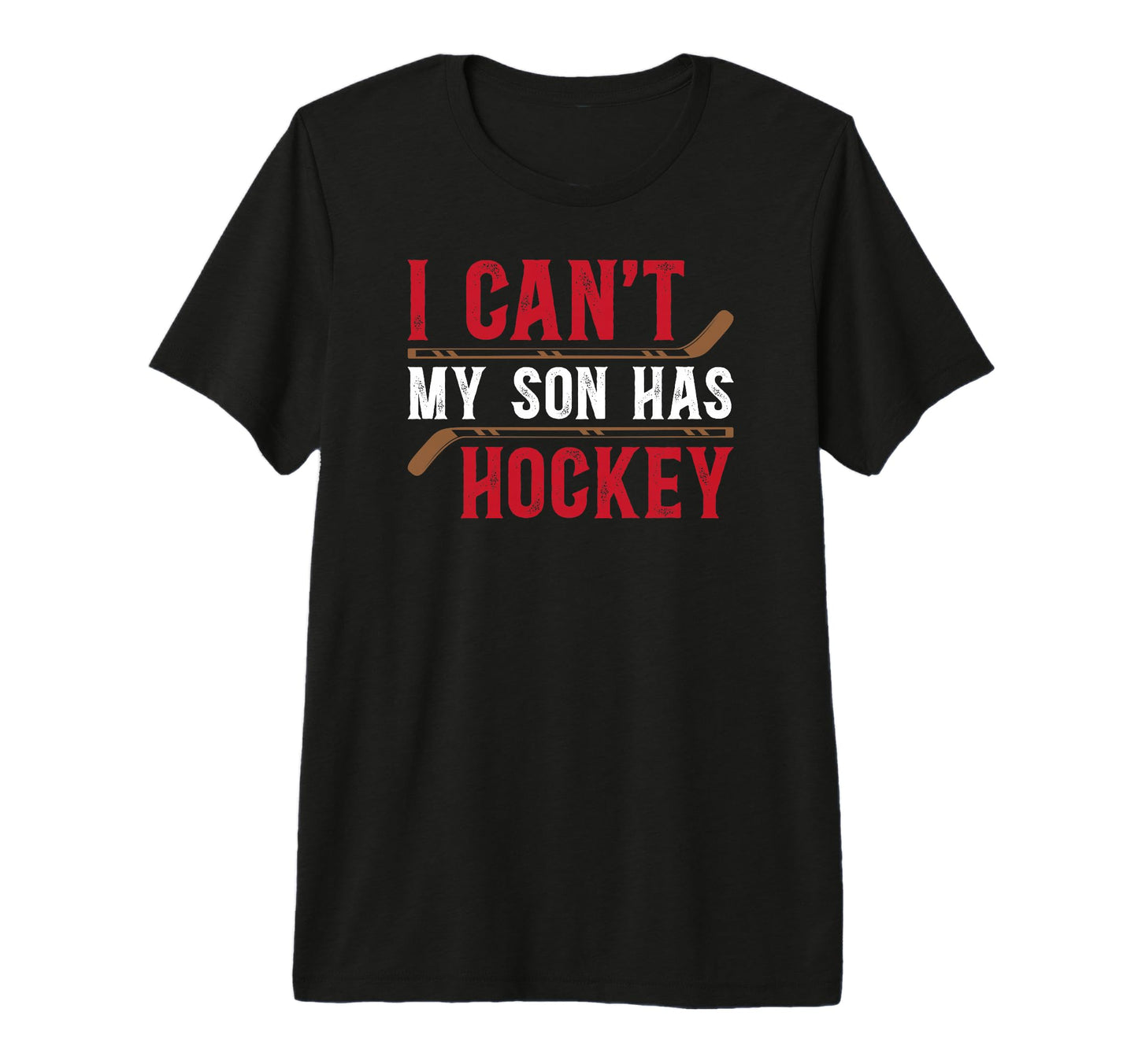 Mens My Son Has Hockey Dad Hockey T-Shirt - Trendy Graphic Men Women - T-Shirt, Sweatshirt, Hoodie