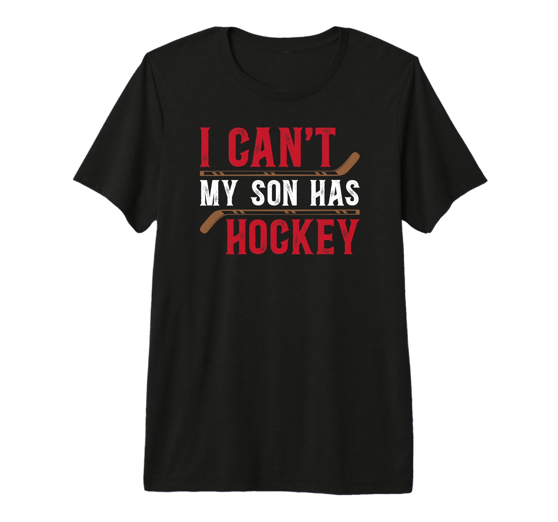 Mens My Son Has Hockey Dad Hockey T-Shirt - Trendy Graphic Men Women - T-Shirt, Sweatshirt, Hoodie