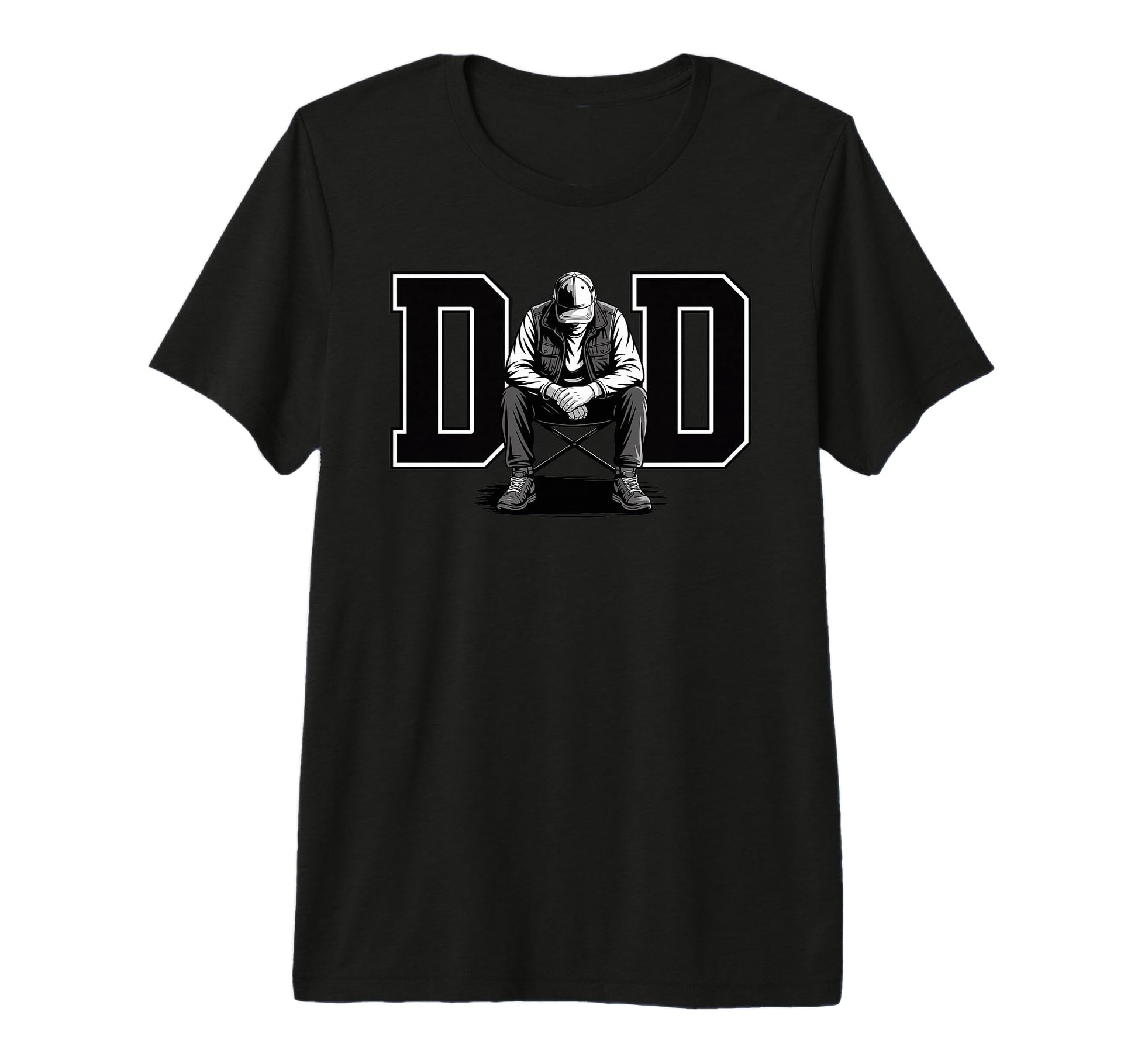 Mens Dad Camping Daddy Camp Camper T-Shirt - Trendy Graphic Men Women - T-Shirt, Sweatshirt, Hoodie
