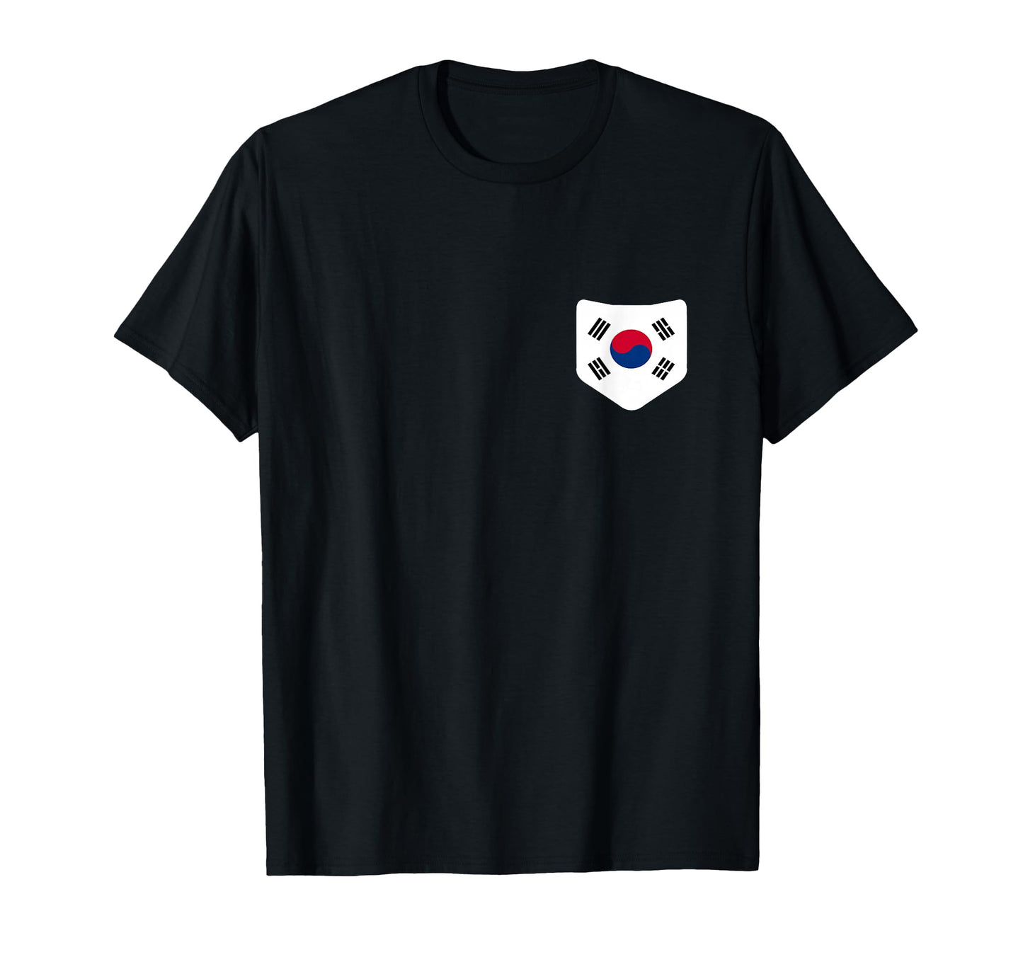 South Korea Flag Printed South Korean T-Shirt - Novelty Apparel Unisex - T-Shirt, Sweatshirt, Hoodie