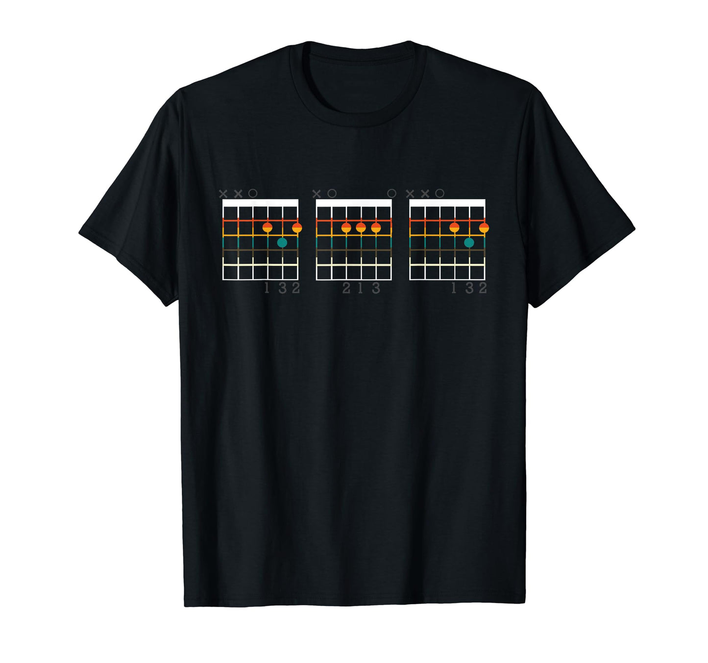 Guitar Chord Mean Dad Funny Music Lover T-Shirt - Unique Graphic Unisex - T-Shirt, Sweatshirt, Hoodie