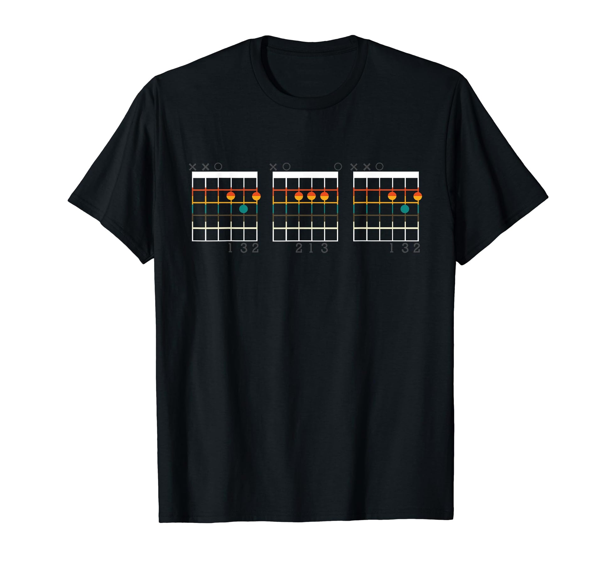 Guitar Chord Mean Dad Funny Music Lover T-Shirt - Unique Graphic Unisex - T-Shirt, Sweatshirt, Hoodie