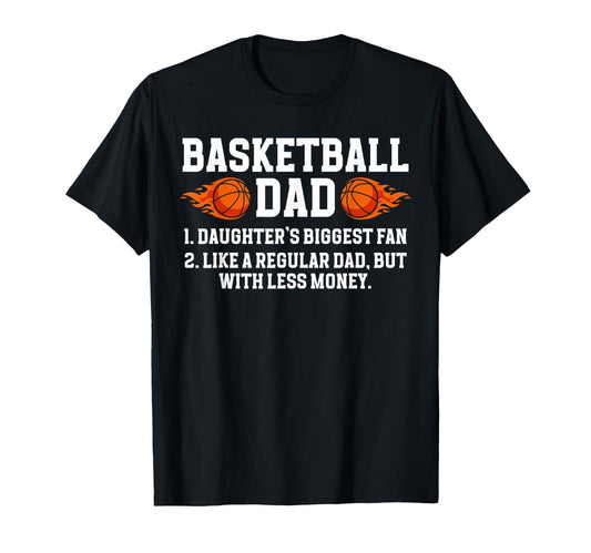 Basketball Dad Basketball Player Dad T-Shirt - Aesthetic Graphic Men Women - T-Shirt, Sweatshirt, Hoodie