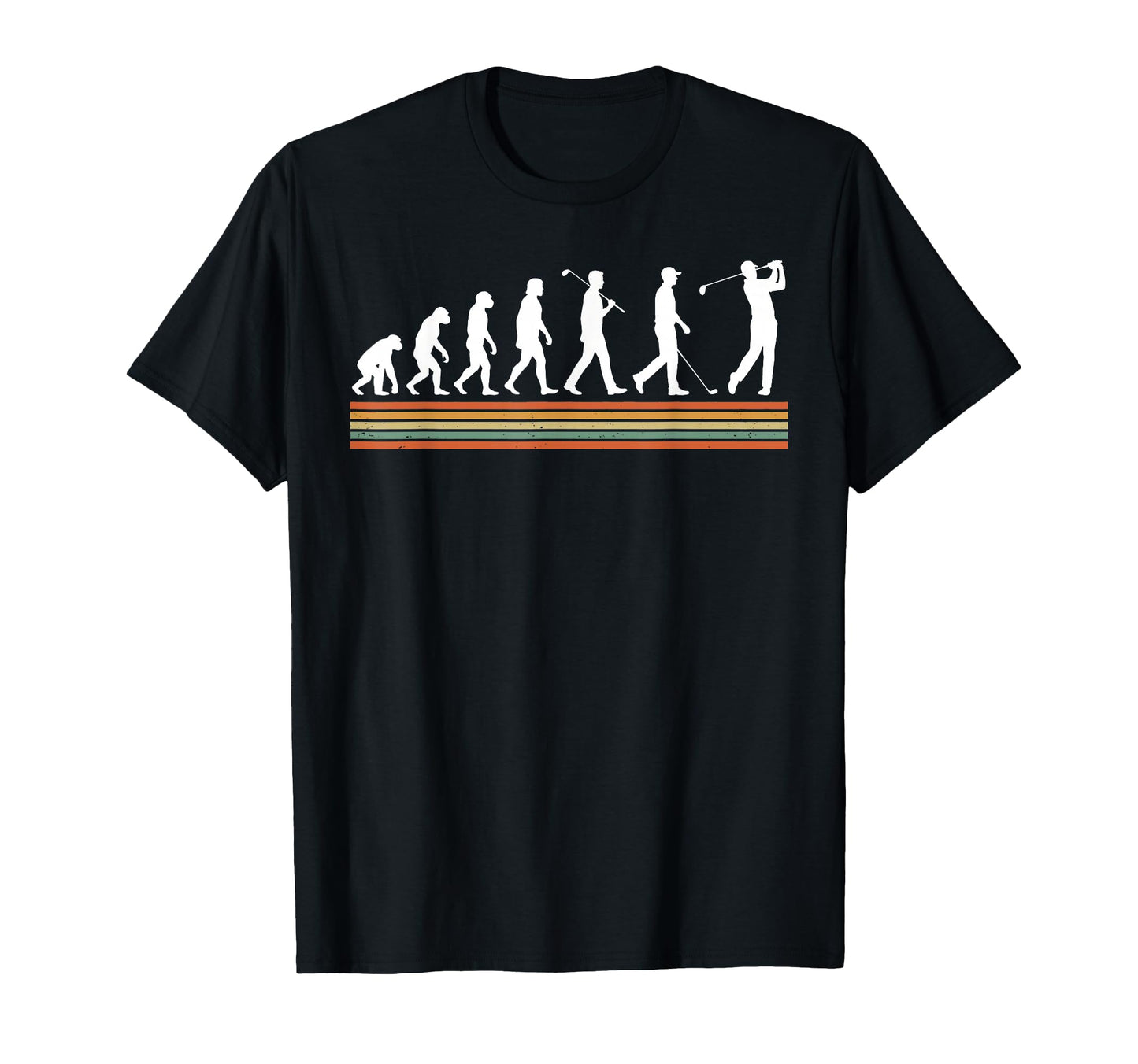 Golf Evolution Funny Golfer Golf Lover T-Shirt - Fun Novelty Design Unisex - T-Shirt, Sweatshirt, Hoodie
