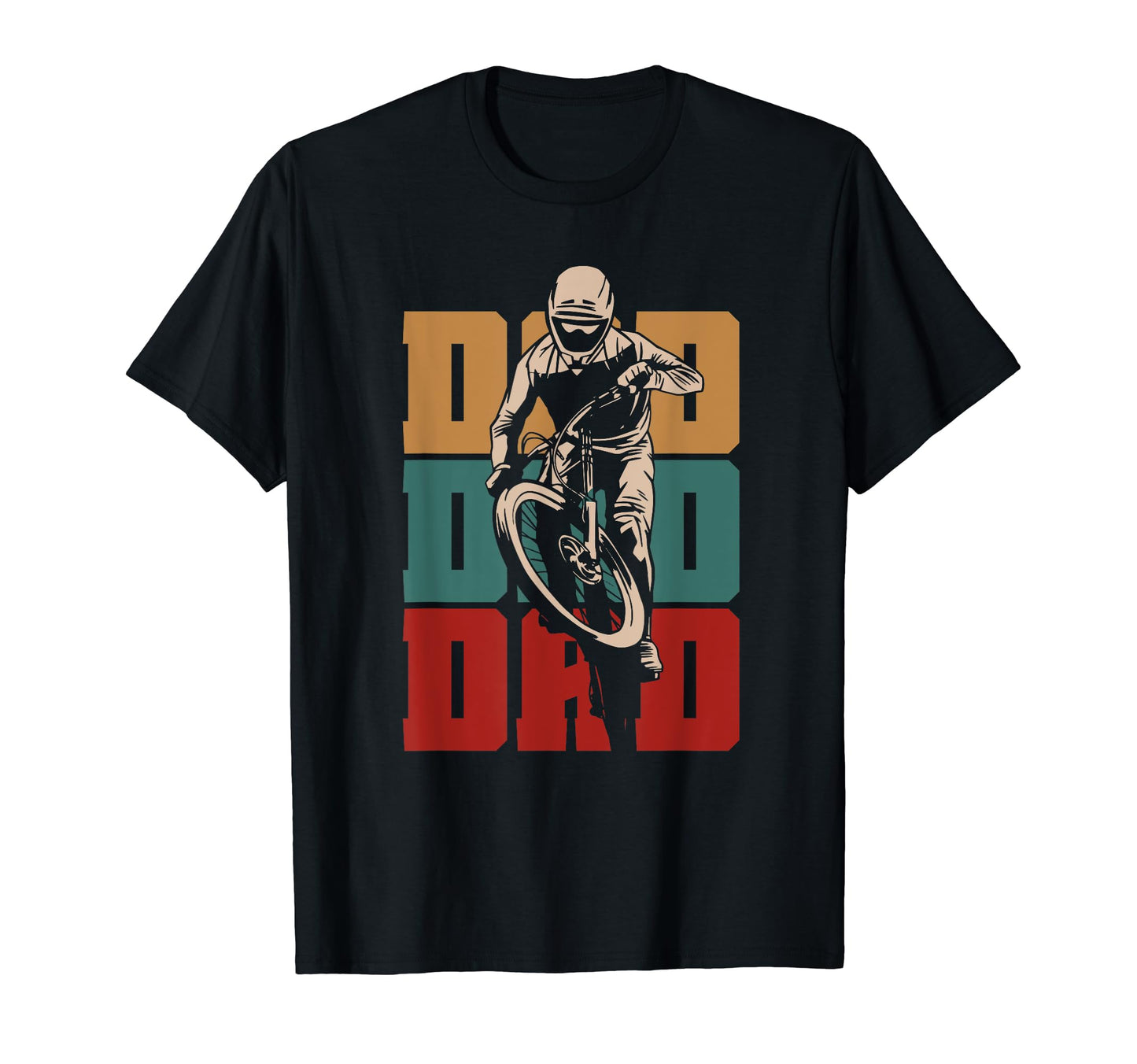 Bicycle Dad Cycling Cyclist Daddy T-Shirt - Fun Novelty Design Men Women - T-Shirt, Sweatshirt, Hoodie