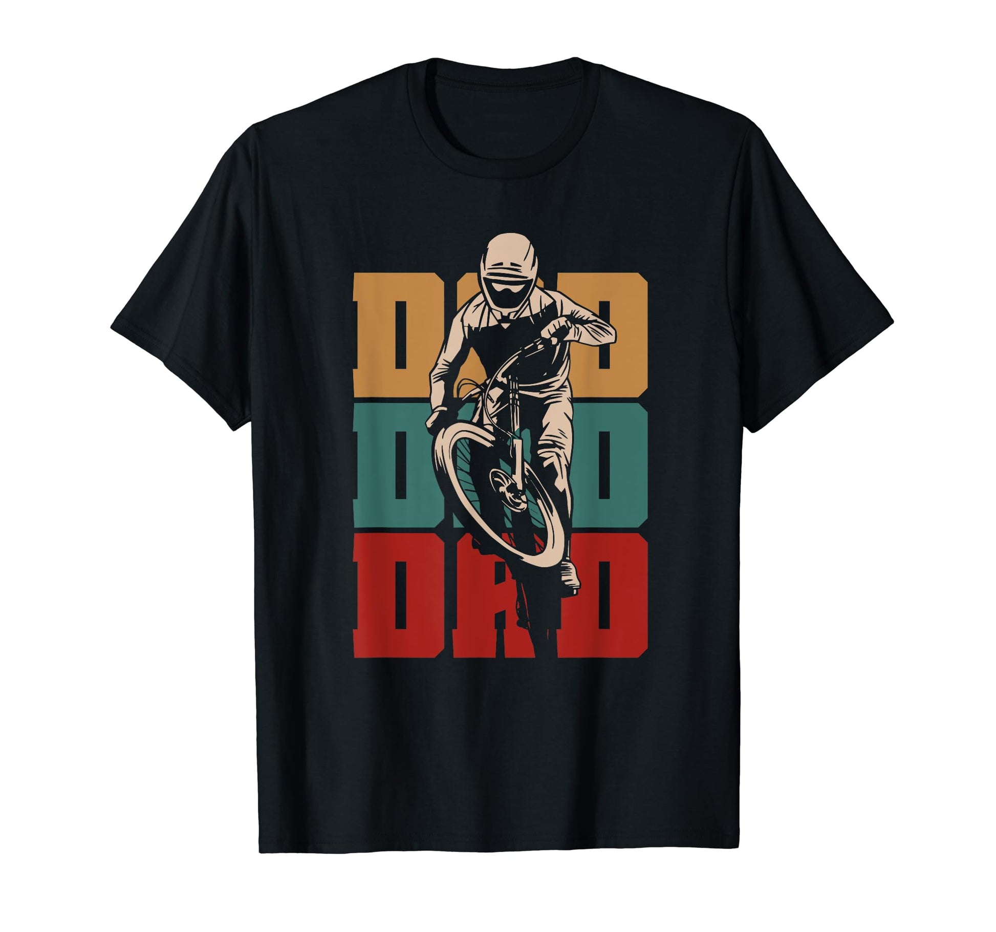 Bicycle Dad Cycling Cyclist Daddy T-Shirt - Fun Novelty Design Men Women - T-Shirt, Sweatshirt, Hoodie