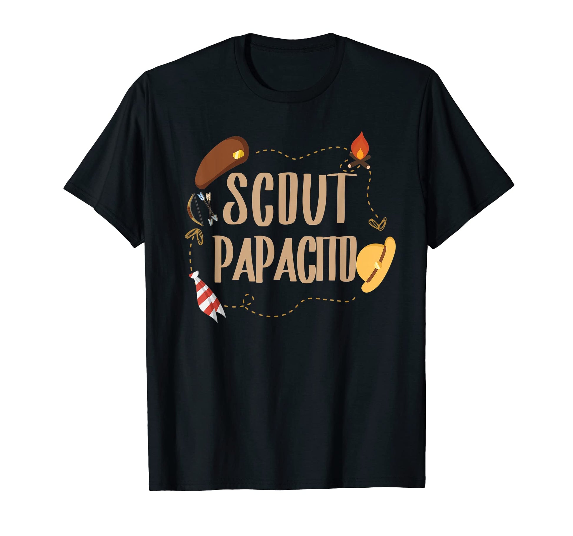 Scout Papacito Matching Camping T-Shirt - Aesthetic Graphic for Adults - T-Shirt, Sweatshirt, Hoodie