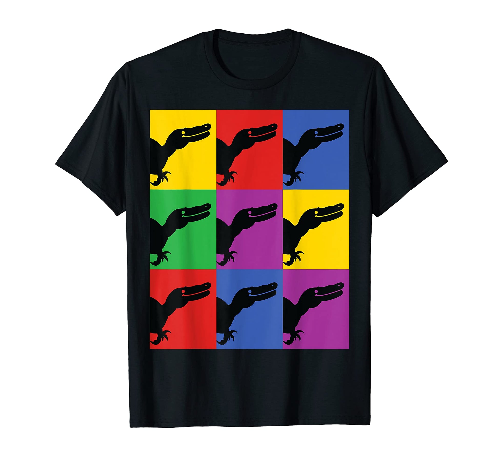 Baryonyx Pop Art Dinosaur Fossil T-Shirt - Streetwear Style Unisex - T-Shirt, Sweatshirt, Hoodie