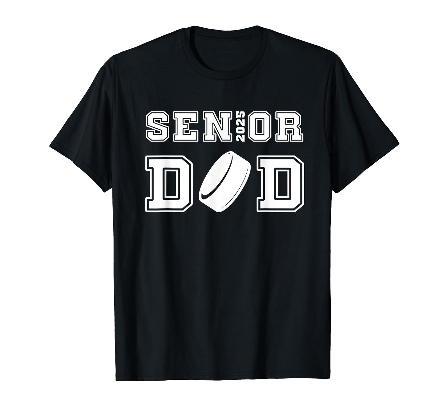 Senior Hockey Dad Class 2025 T-Shirt - Aesthetic Graphic for Adults - T-Shirt, Sweatshirt, Hoodie