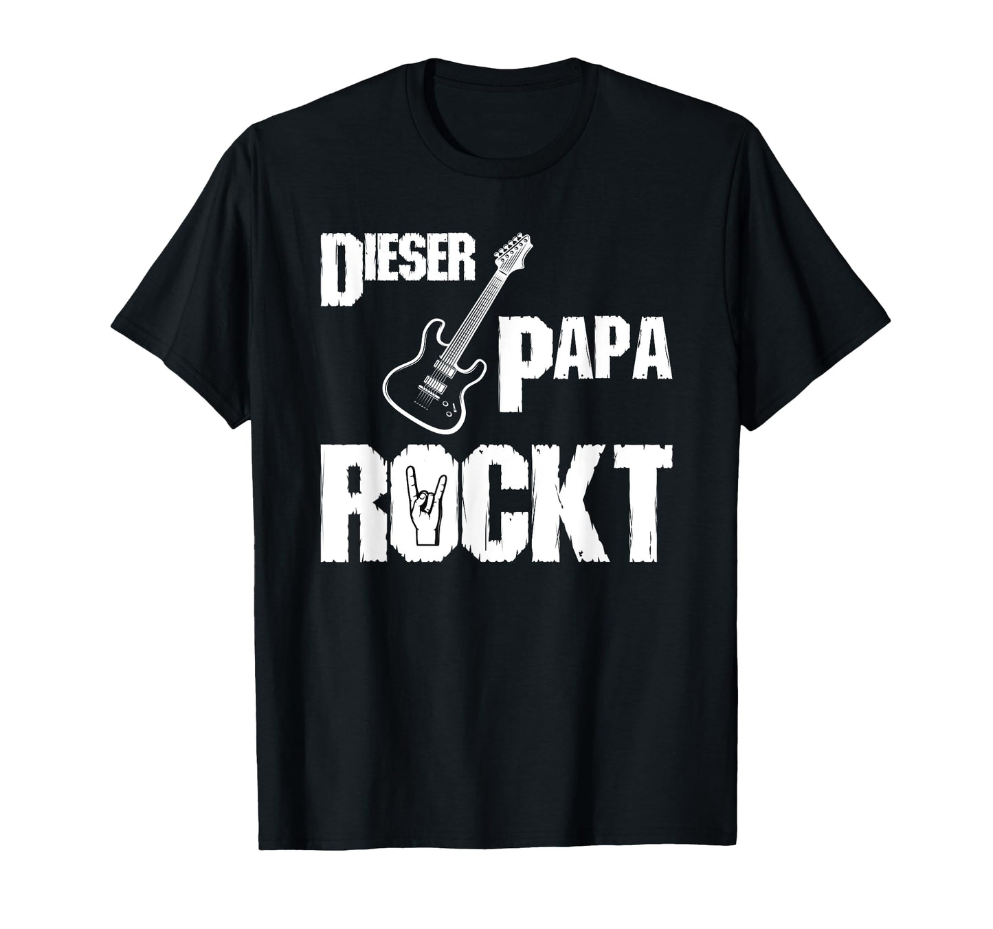 Vater Rock Papa Mit Guitarre T-Shirt - Streetwear Style for Adults - T-Shirt, Sweatshirt, Hoodie