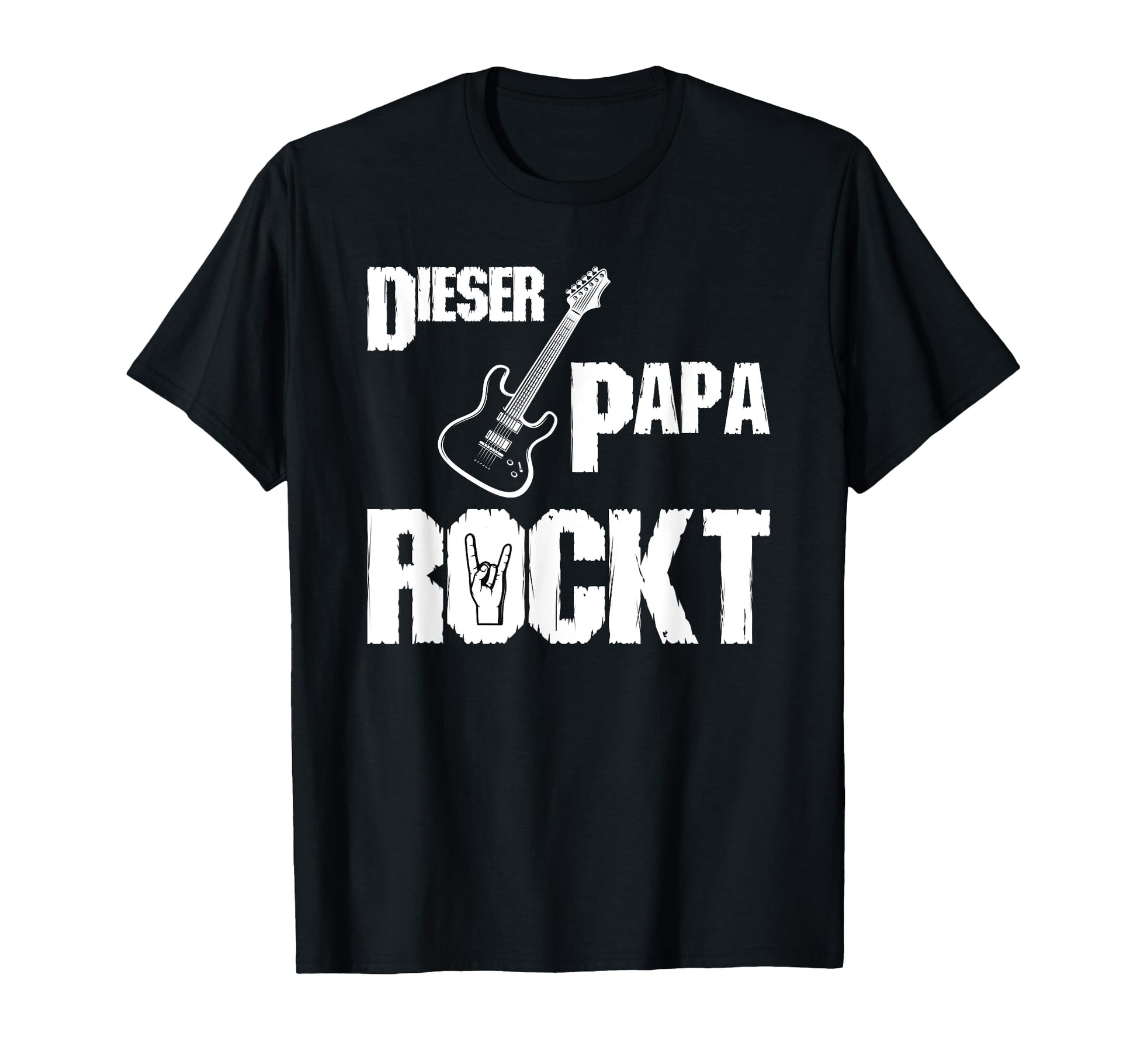 Vater Rock Papa Mit Guitarre T-Shirt - Streetwear Style for Adults - T-Shirt, Sweatshirt, Hoodie