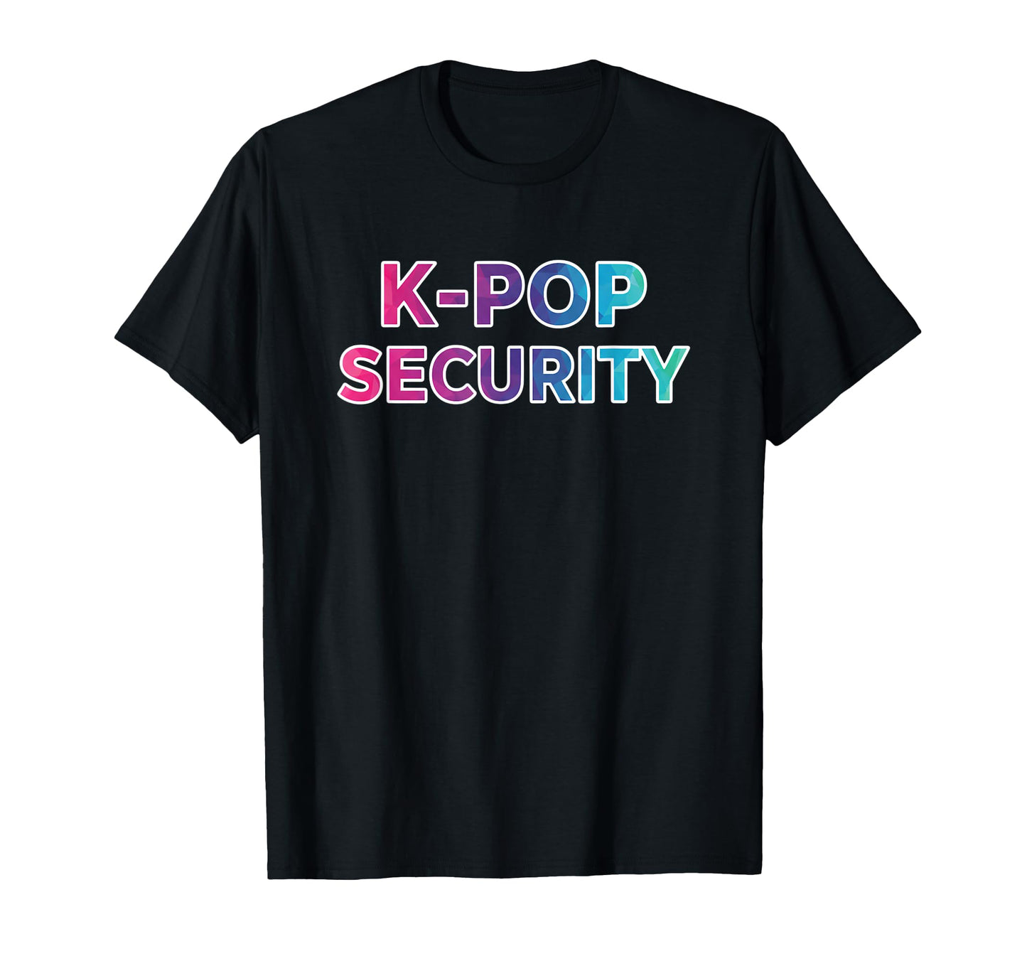 K Pop Security Dad Fan Halloween T-Shirt - Custom Art Print for Adults - T-Shirt, Sweatshirt, Hoodie