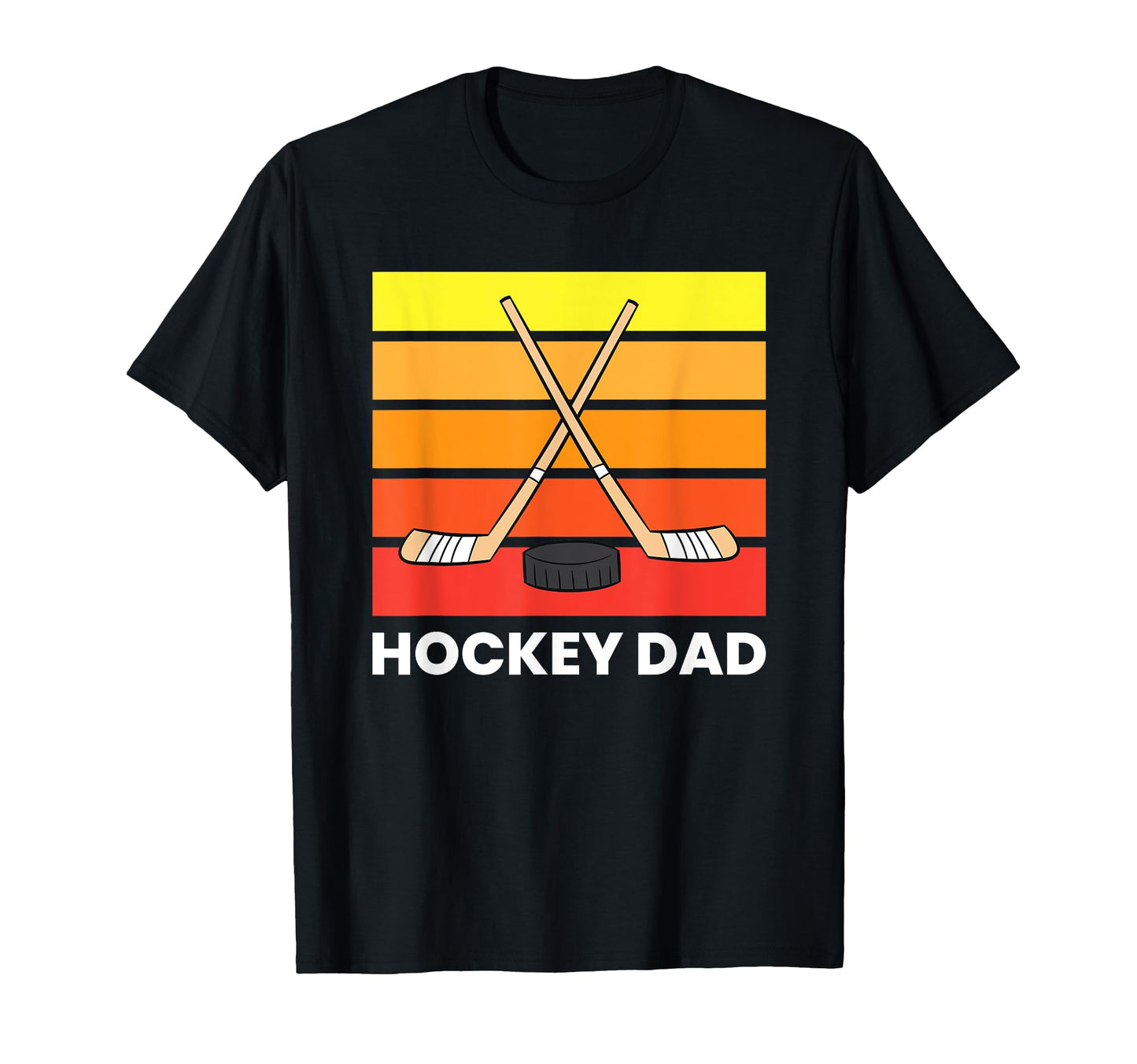 Hockey Dad Funny Hockey Father T-Shirt - Minimalist Print for Adults - T-Shirt, Sweatshirt, Hoodie