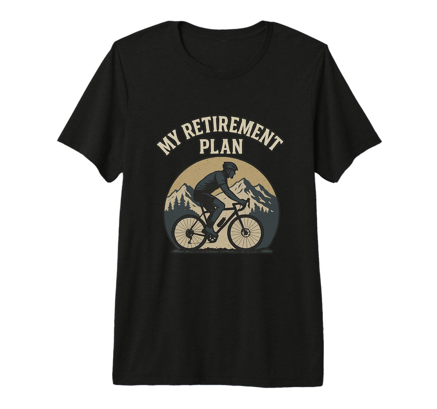 Mens Cycling Dad Biker Daddy Cyclist T-Shirt - Custom Art Print Men Women - T-Shirt, Sweatshirt, Hoodie