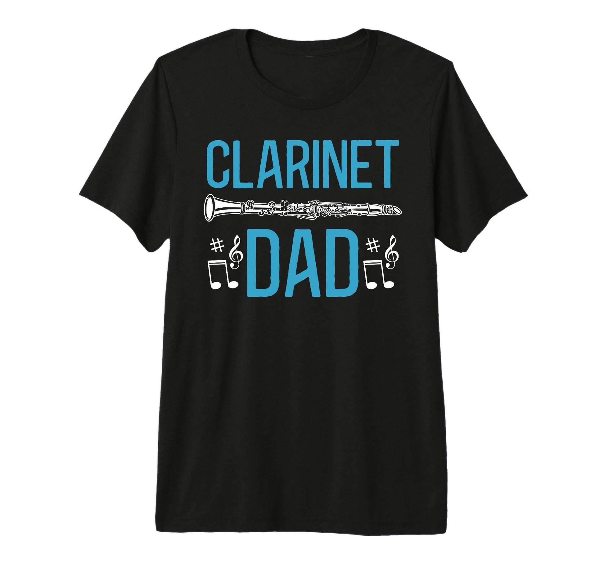 Mens Fathers Day Funny Clarinet Dad T-Shirt - Unique Graphic for Adults - T-Shirt, Sweatshirt, Hoodie