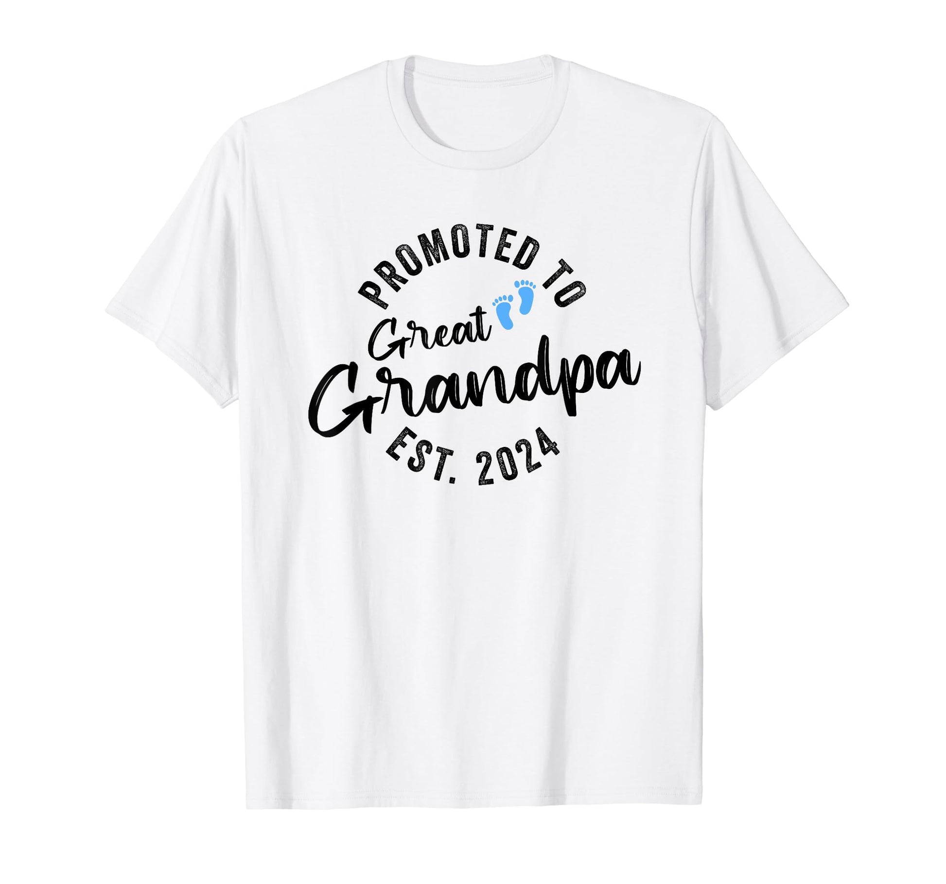 Promoted To Great Grandpa 2024 T-Shirt - Aesthetic Graphic Unisex - T-Shirt, Sweatshirt, Hoodie