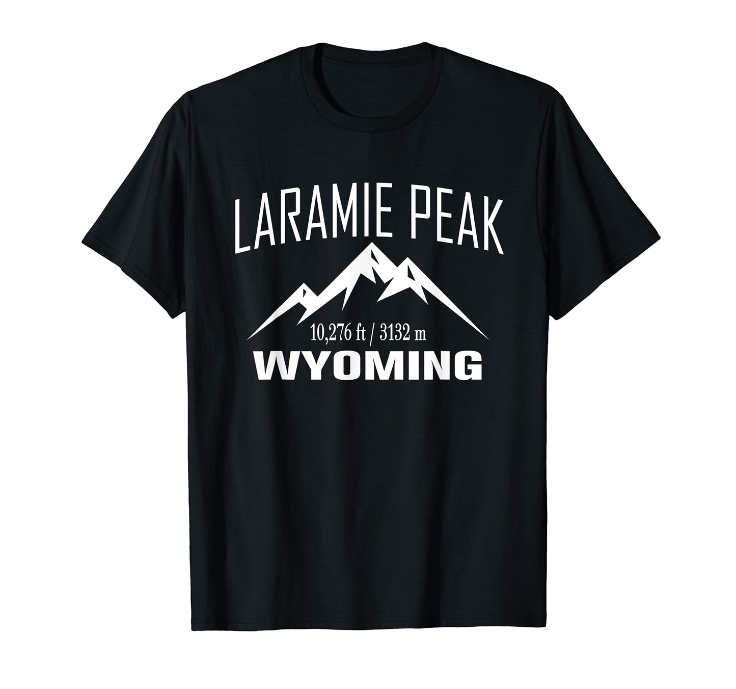 Laramie Peak Wyoming Climbing Summit T-Shirt - Custom Art Print Men Women - T-Shirt, Sweatshirt, Hoodie