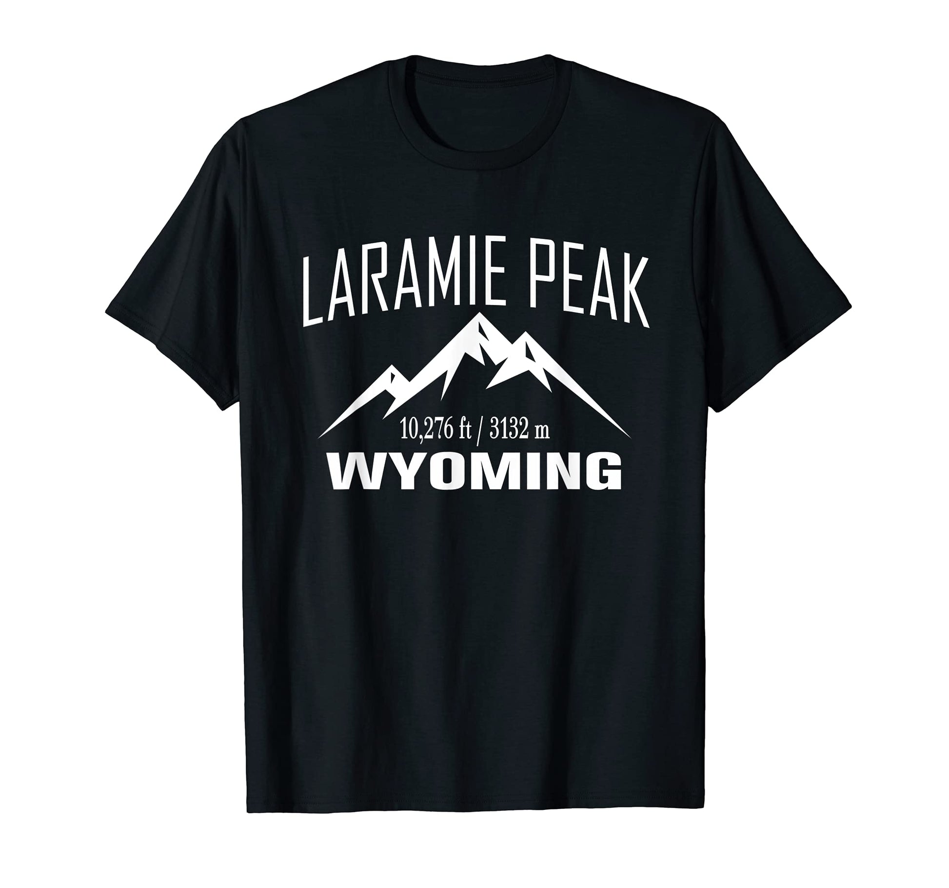 Laramie Peak Wyoming Climbing Summit T-Shirt - Custom Art Print Men Women - T-Shirt, Sweatshirt, Hoodie