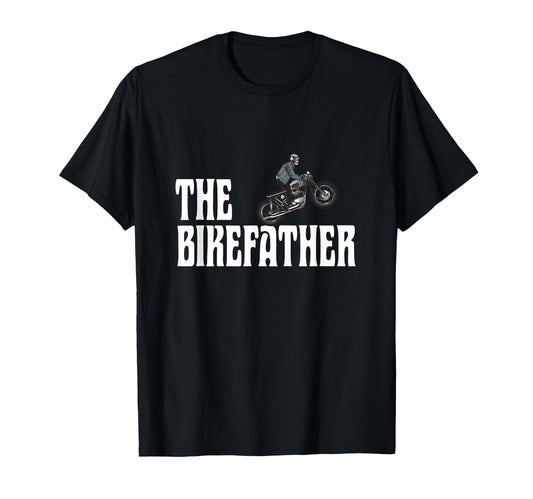 Biker Bikefather Biker Dad Funny T-Shirt - Aesthetic Graphic for Adults - T-Shirt, Sweatshirt, Hoodie