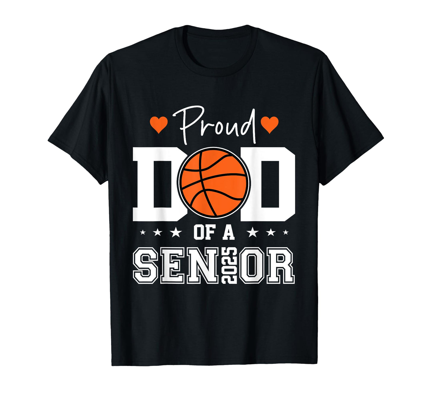 Proud Dad 2025 Senior Graduate T-Shirt - Fun Novelty Design Unisex - T-Shirt, Sweatshirt, Hoodie