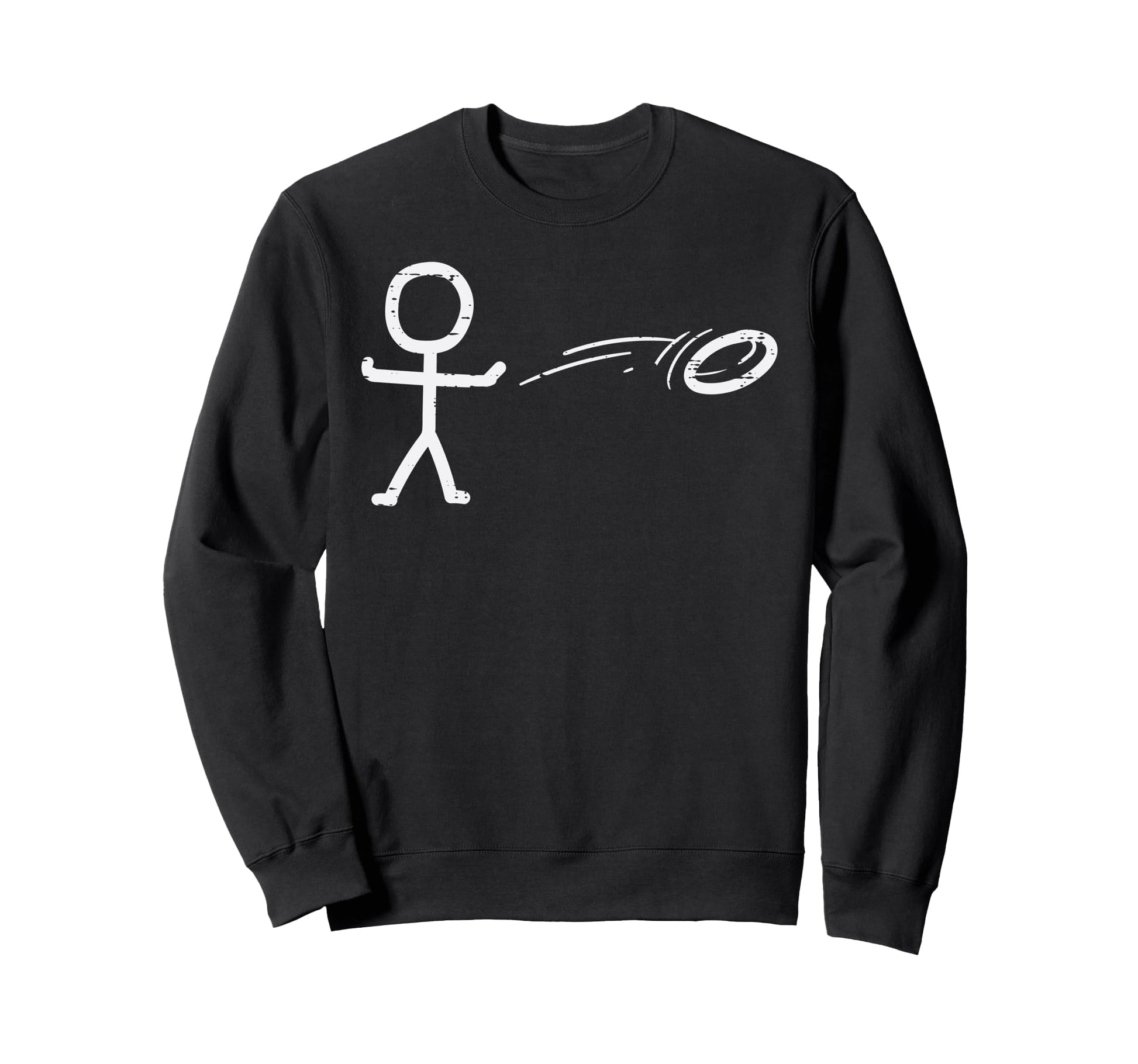 Stick Playing Disc Golf Funny Sweatshirt - Streetwear Style Men Women - T-Shirt, Sweatshirt, Hoodie