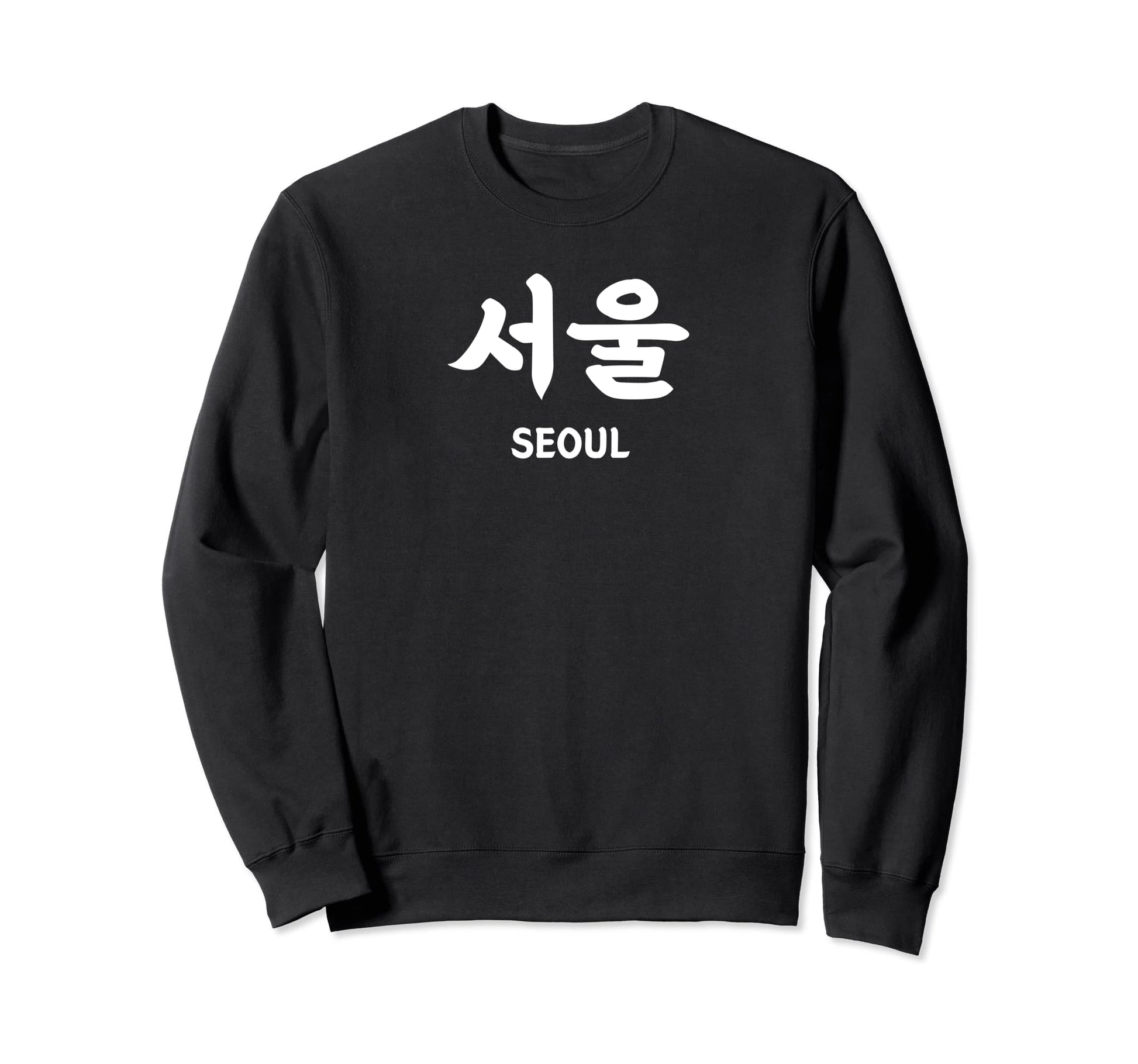 Korea Alphabet Writing Word Korean Sweatshirt - Novelty Apparel Men Women - T-Shirt, Sweatshirt, Hoodie