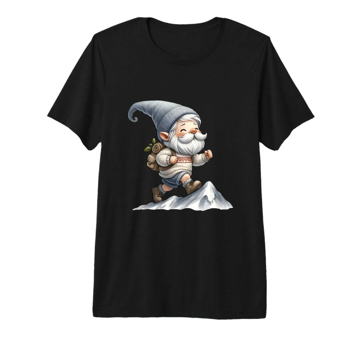 Cross Country Running Dad Gnome Trail T-Shirt - Unique Graphic Men Women - T-Shirt, Sweatshirt, Hoodie