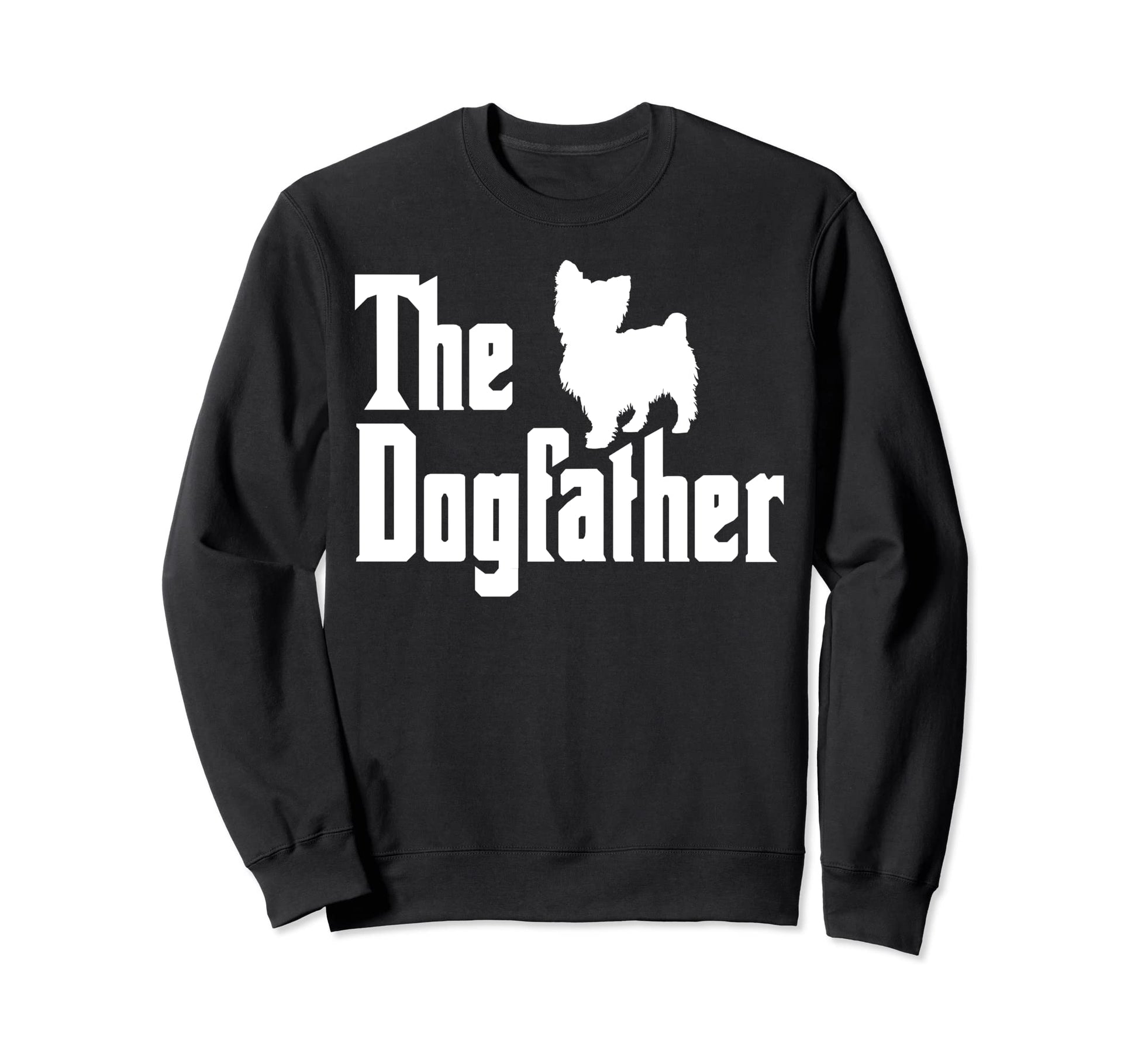 Yorkshire Terrier Dad Yorkie Sweatshirt - Minimalist Print Unisex - T-Shirt, Sweatshirt, Hoodie