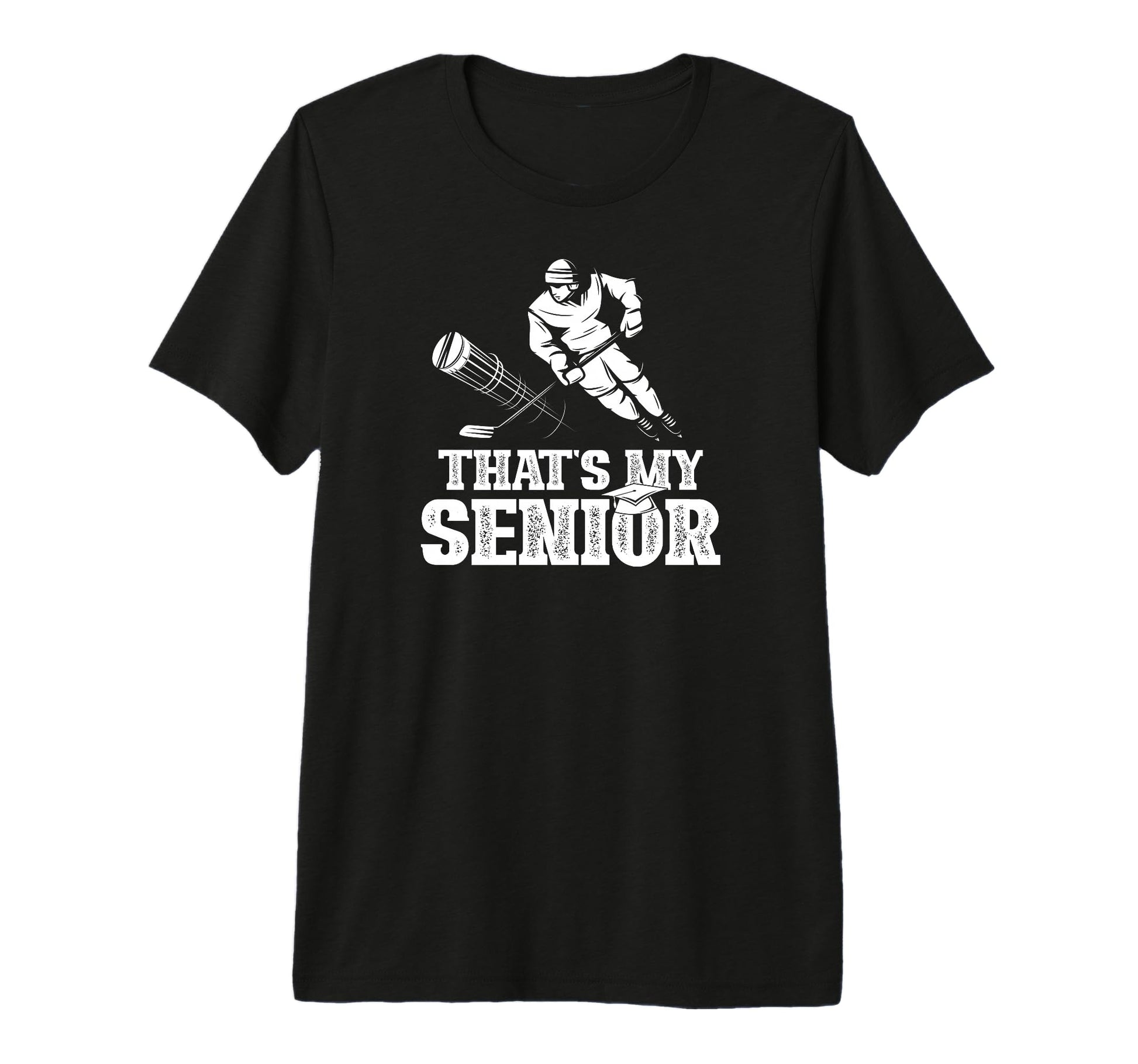 Mens Proud Hockey Senior Dad Ice T-Shirt - Streetwear Style Men Women - T-Shirt, Sweatshirt, Hoodie