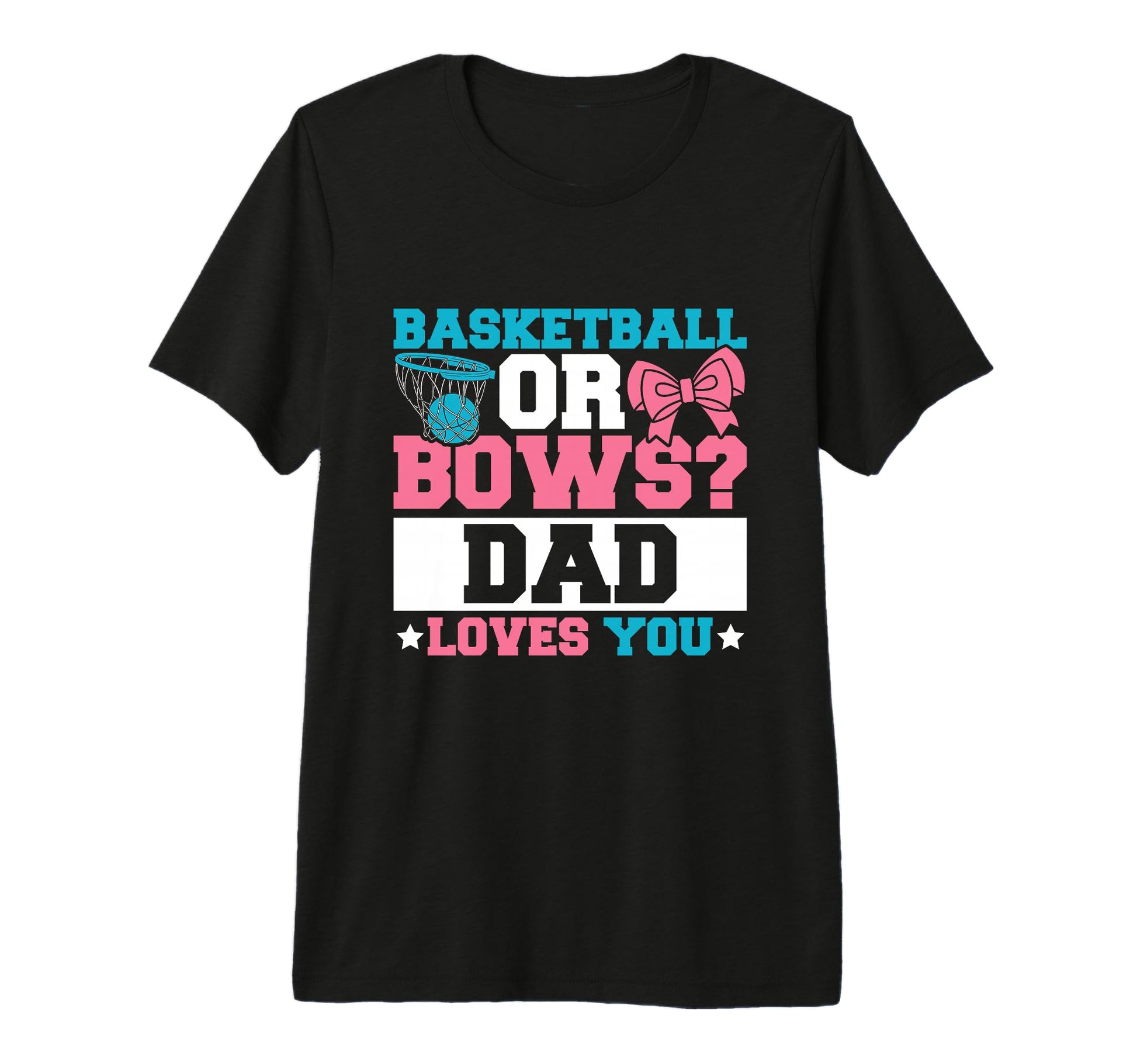 Mens Gender Reveal Basketball T-Shirt - Minimalist Print Men Women - T-Shirt, Sweatshirt, Hoodie