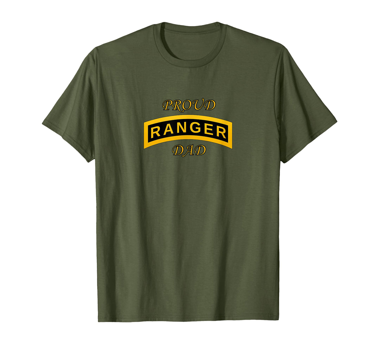 Army Ranger School Tab Proud Dad T-Shirt - Aesthetic Graphic Unisex - T-Shirt, Sweatshirt, Hoodie