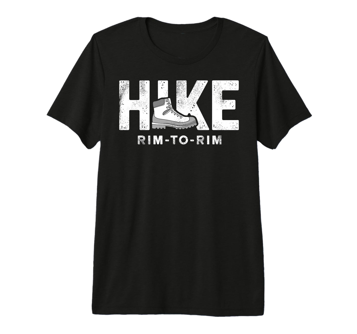 Hike South Rim To North Rim Trekking T-Shirt - Trendy Graphic Men Women - T-Shirt, Sweatshirt, Hoodie