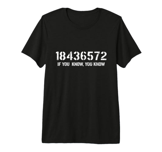 18436572 If You Know You Know Firing T-Shirt - Minimalist Print Men Women - T-Shirt, Sweatshirt, Hoodie