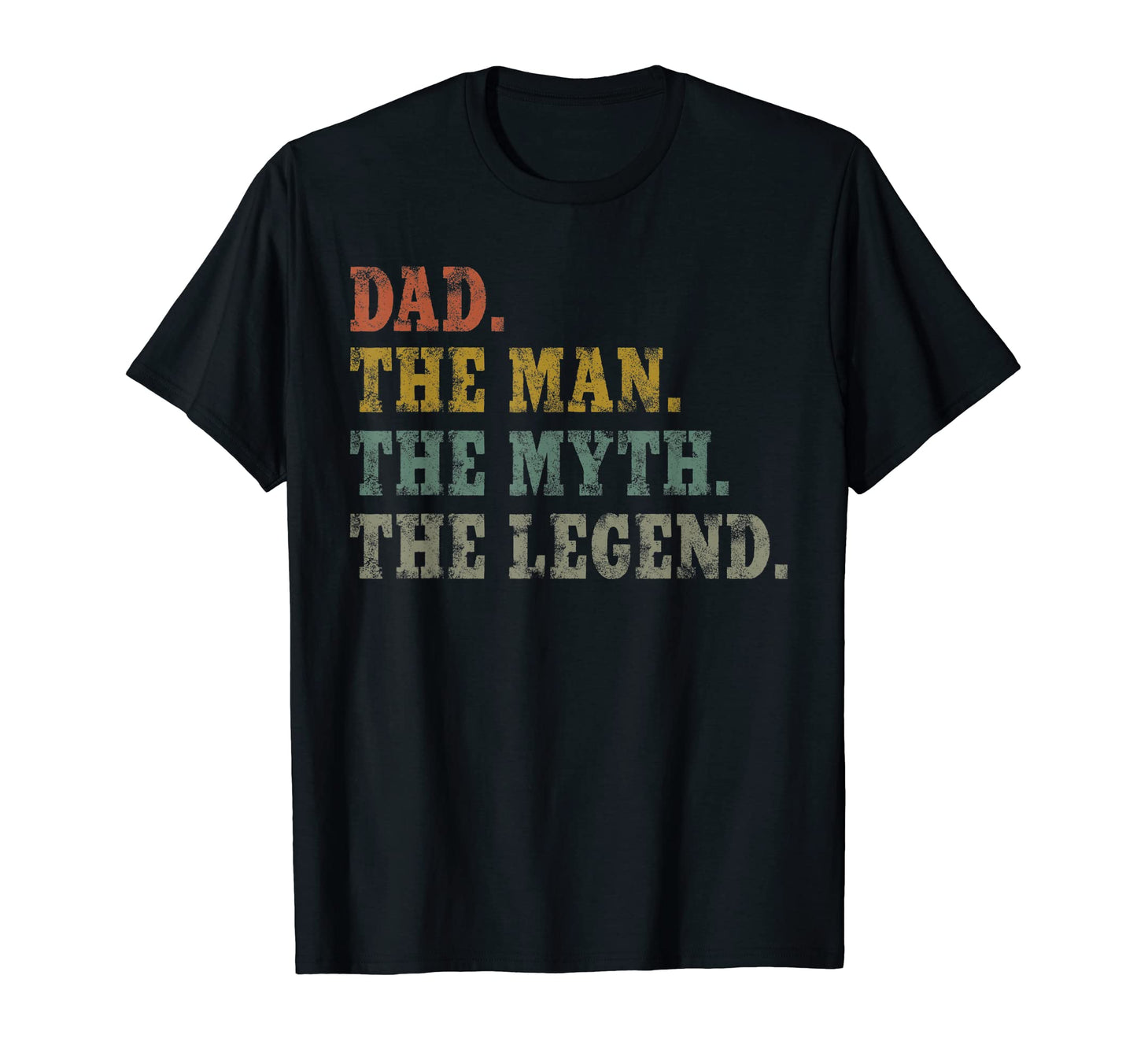 Daddy Dad Myth Legend T-Shirt - Aesthetic Graphic Unisex - T-Shirt, Sweatshirt, Hoodie