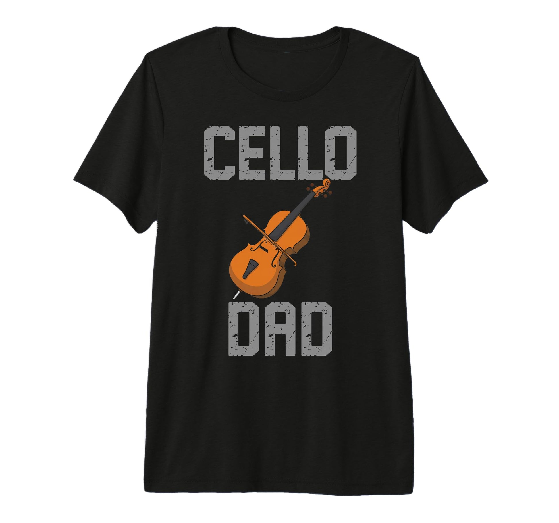 Mens Fathers Day Cellist Music Cello T-Shirt - Minimalist Print Men Women - T-Shirt, Sweatshirt, Hoodie