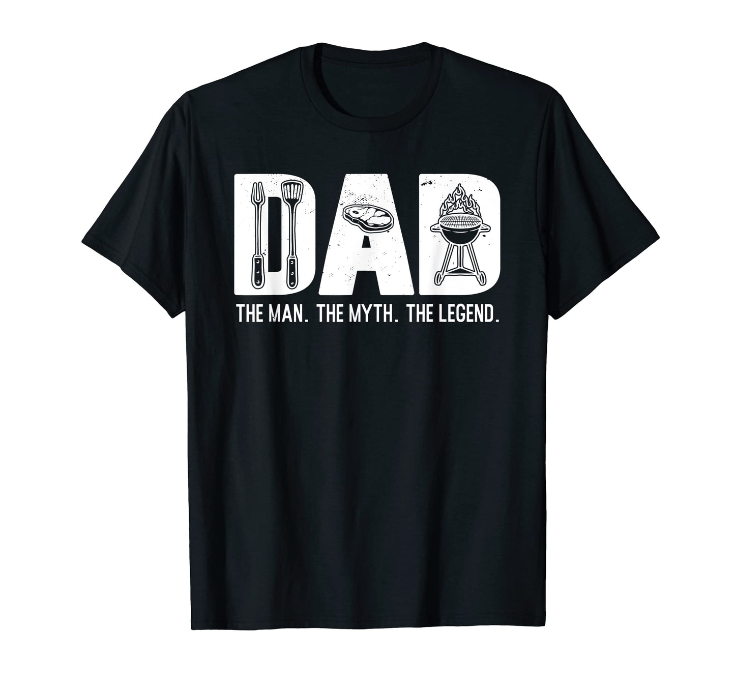 Mens Dad Myth Legend Fathers Day T-Shirt - Streetwear Style for Adults - T-Shirt, Sweatshirt, Hoodie