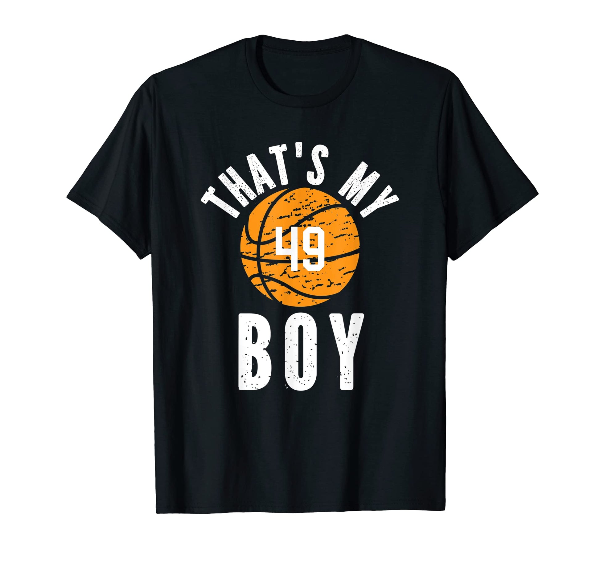 Thats My Jersey Number 49 Basketball T-Shirt - Graphic Print for Adults - T-Shirt, Sweatshirt, Hoodie