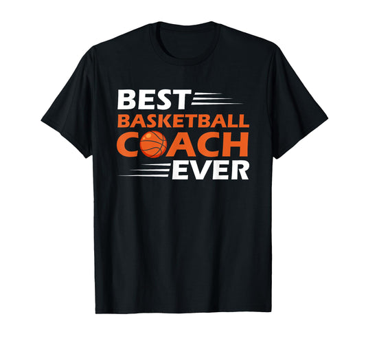 Basketball Coach Gift From Team Hoodie - Minimalist Print Unisex - T-Shirt, Sweatshirt, Hoodie