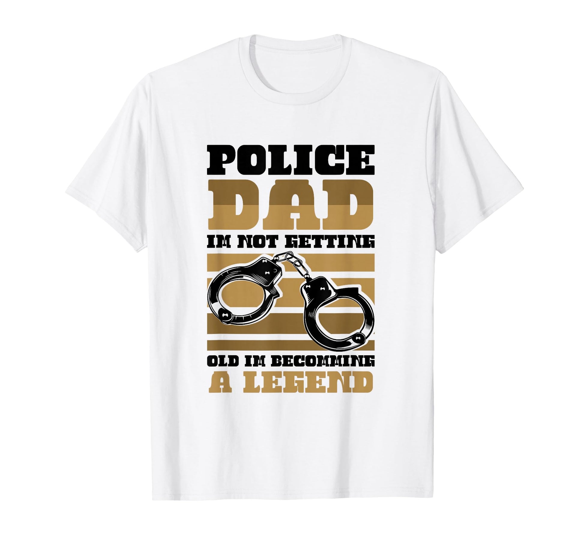 Thin Blue Line Police Dad Im Not T-Shirt - Casual Everyday Wear for Adults - T-Shirt, Sweatshirt, Hoodie