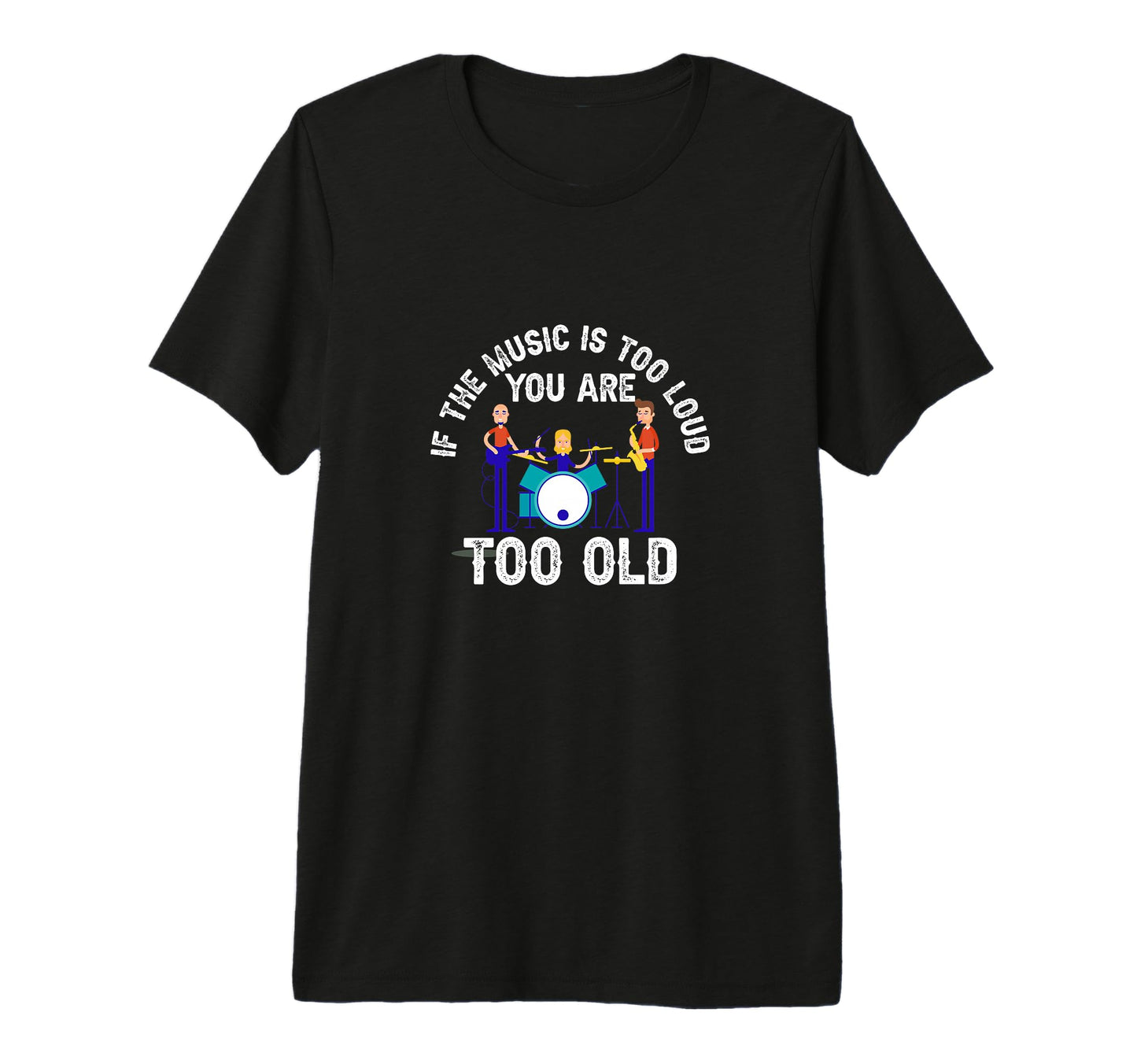 Music Lover Musician Musical T-Shirt - Custom Art Print Men Women - T-Shirt, Sweatshirt, Hoodie
