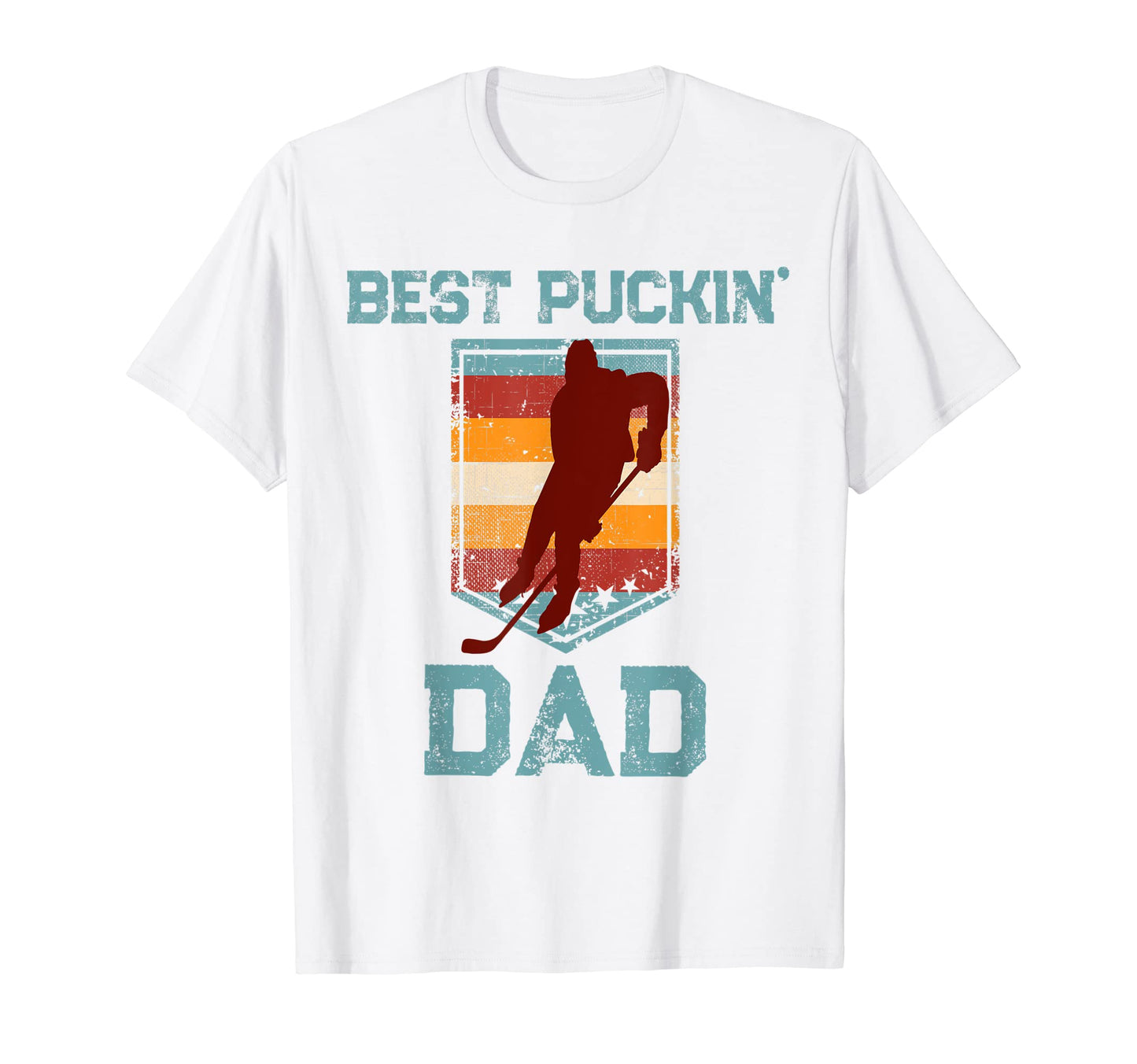 Mens Dad Hockey Funny Fathers Day T-Shirt - Casual Everyday Wear Men Women - T-Shirt, Sweatshirt, Hoodie