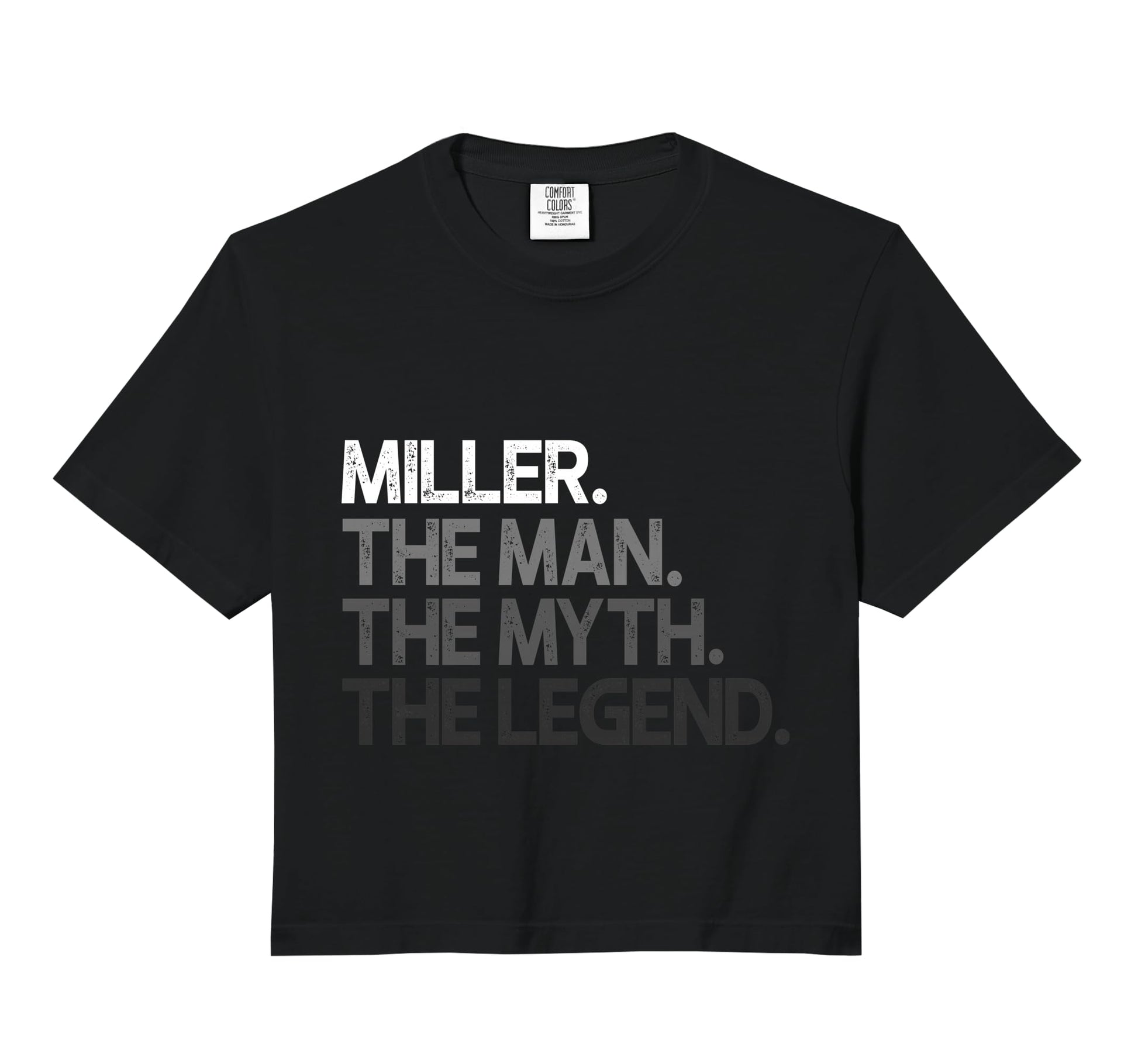 Miller Gift Myth Legend Comfort Colors Hoodie - Unique Graphic for Adults - T-Shirt, Sweatshirt, Hoodie